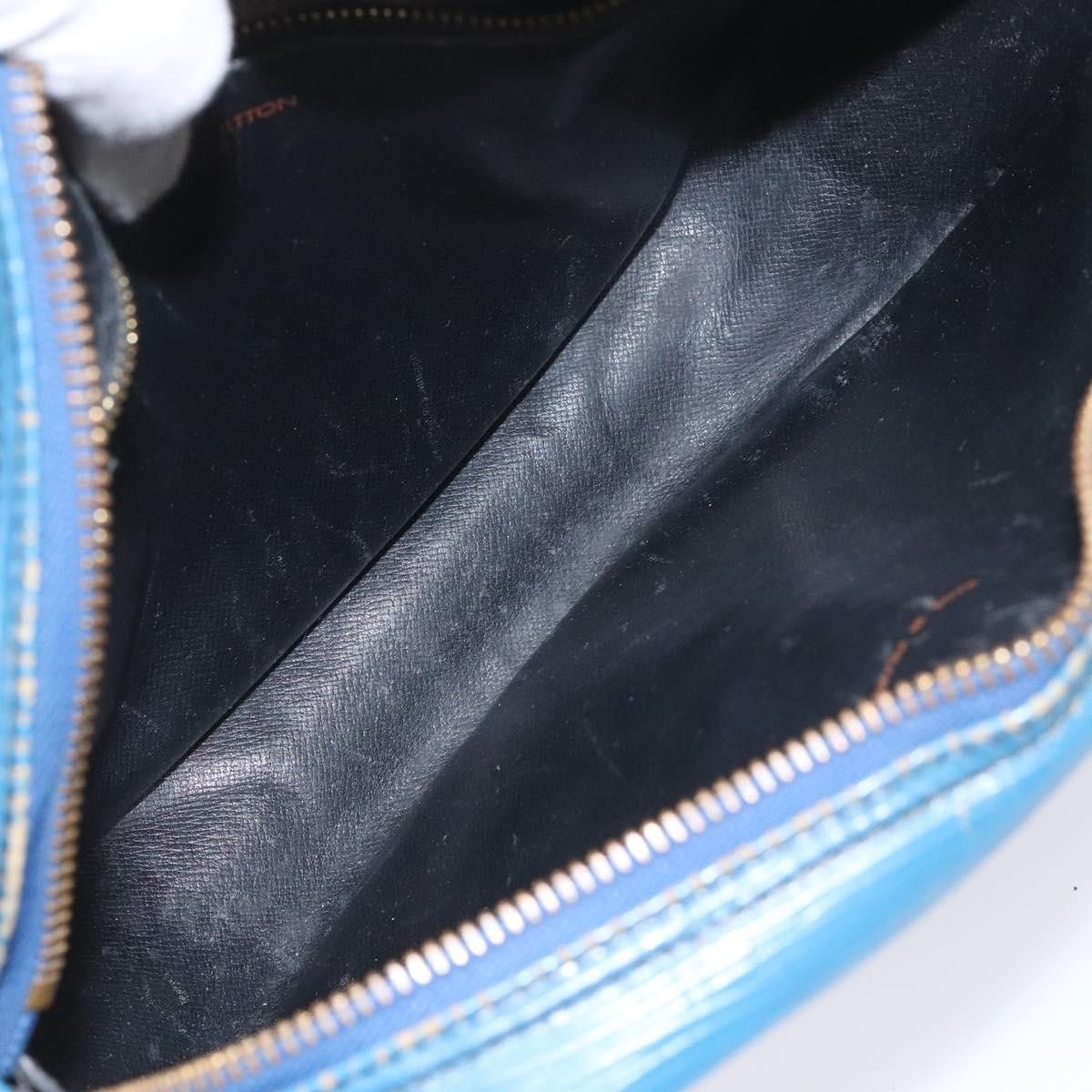 Louis Vuitton LOUIS VUITTON Epi June Feuille Shoulder Bag Blue M52155 Size ONE SIZE - 10 Thumbnail