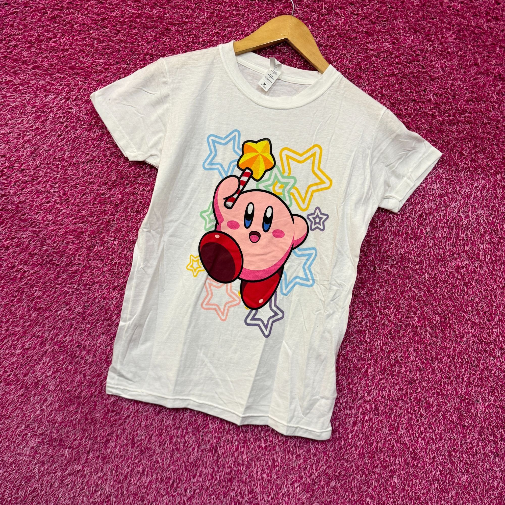 Nintendo Kirby Magic Star Wand Nintendo Womens T-shirt Size Medium Size M / US 6-8 / IT 42-44 - 3 Thumbnail