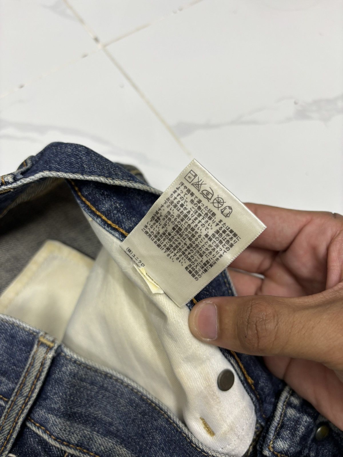 Undercover × Uniqlo Vintage Uniqlo Japan Mud Wash Distressed Denim Jeans Size US 31 - 11 Thumbnail