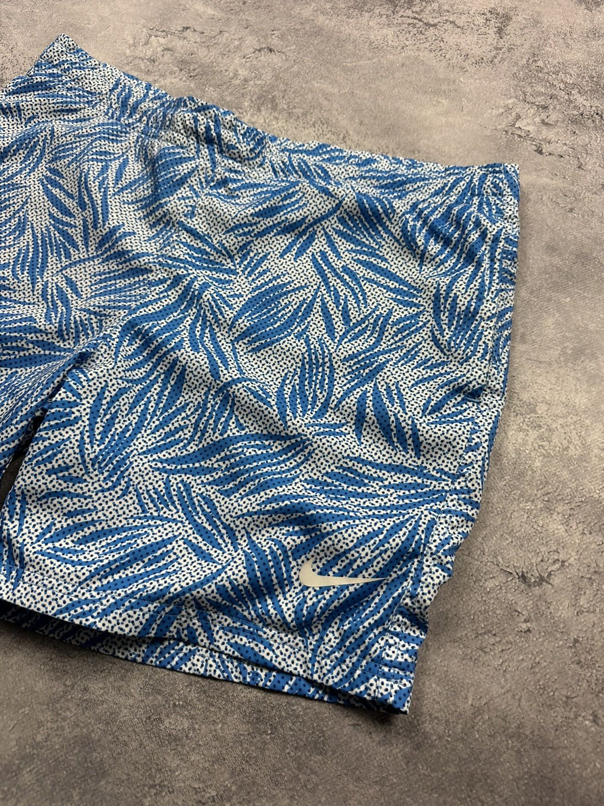 Nike Vintage Nike Swim Shorts Monogram Y2K Swoosh Swimwear Size S Size US 30 / EU 46 - 4 Thumbnail