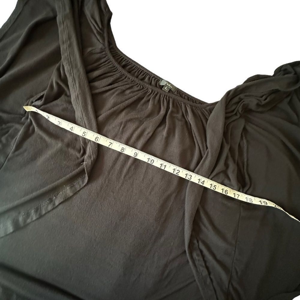 Other Storm black dolman butterfly sleeve draping soft rayon jerse Size S / US 4 / IT 40 - 8 Thumbnail