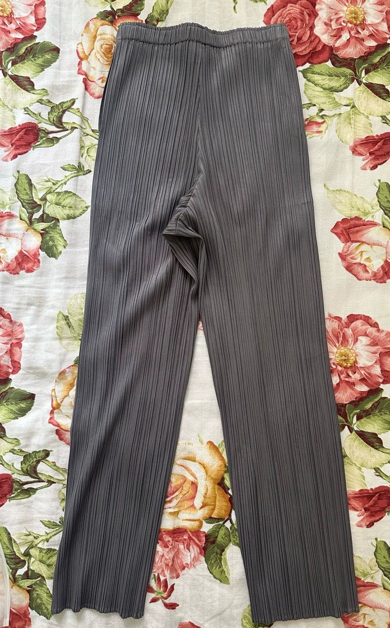 Issey Miyake issey miyake size:3 Dark grey straight-leg pants Size 42" / US 20 - 4 Thumbnail