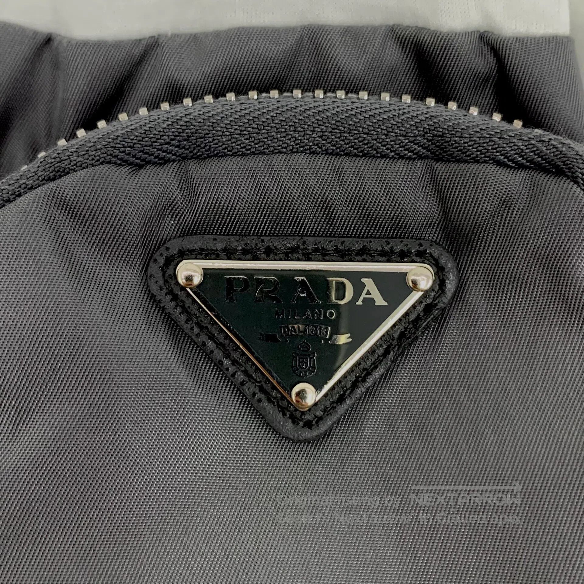 Prada Prada White Pocket Triangle Logo Cotton Crew Neck Short Sl Size US XS / EU 42 / 0 - 5 Thumbnail