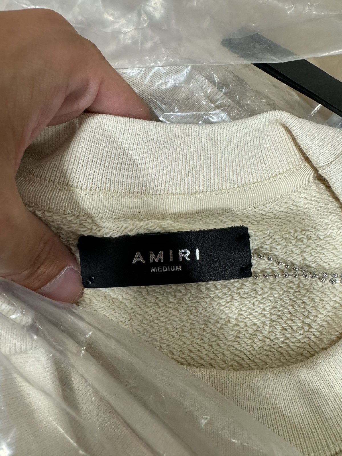Amiri Amiri Logo Sweatshirt Sweatshirt NEW 900$ Size US M / EU 48-50 / 2 - 7 Thumbnail