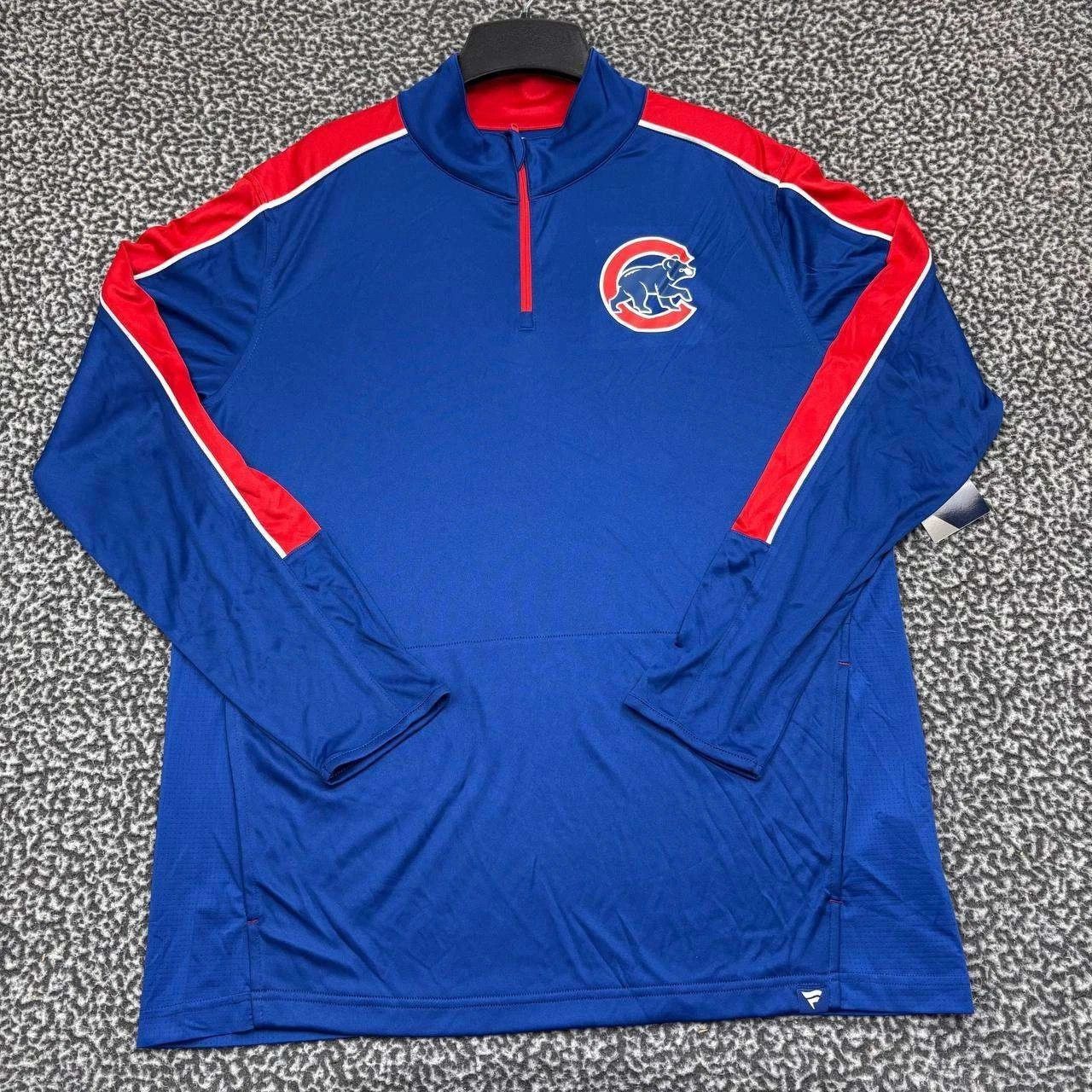 Other Chicago Cubs Shirt Men Fanatics Long Sleeve Quarter Zip L Size US L / EU 52-54 / 3 - 1 Thumbnail