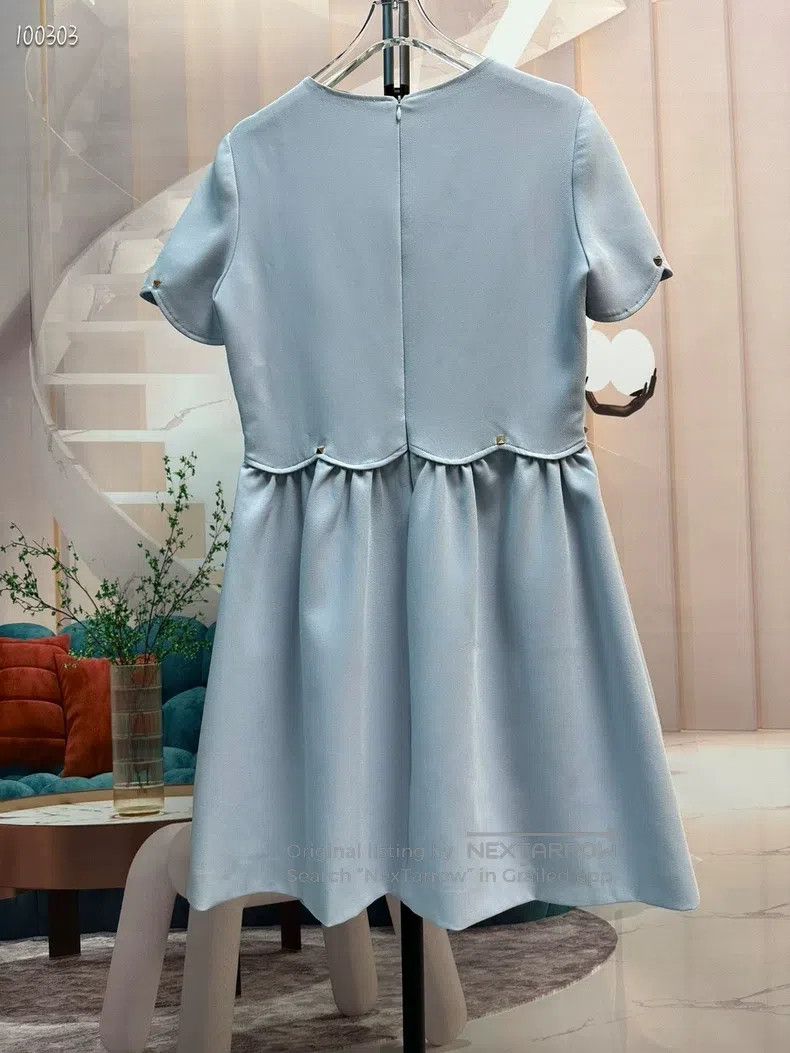 Valentino Blue slim dress