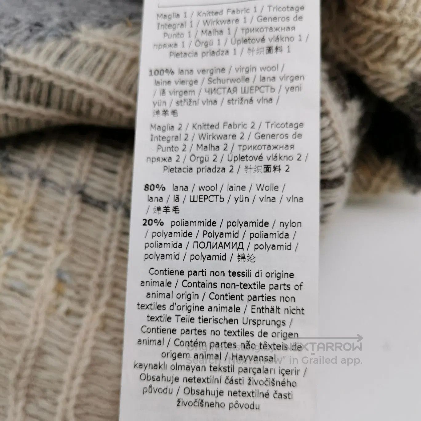Weekend Max Mara WeekendMaxMara Colorblock Wool Blend Long Cardigan M. Size M / US 6-8 / IT 42-44 - 9 Thumbnail