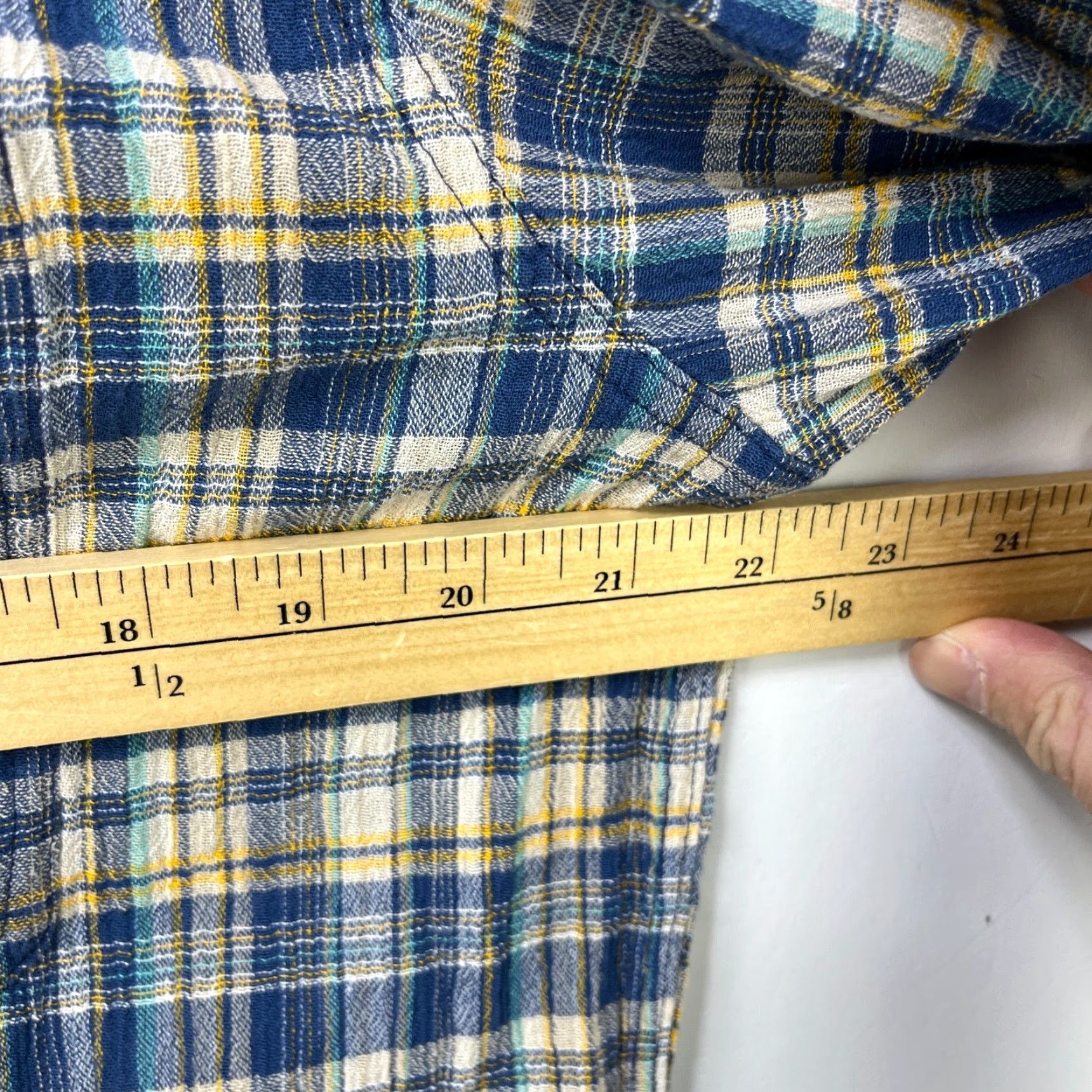 Patagonia VINTAGE Patagonia Plaid Button Up Organic Cotton Shirt Large Size US L / EU 52-54 / 3 - 6 Thumbnail
