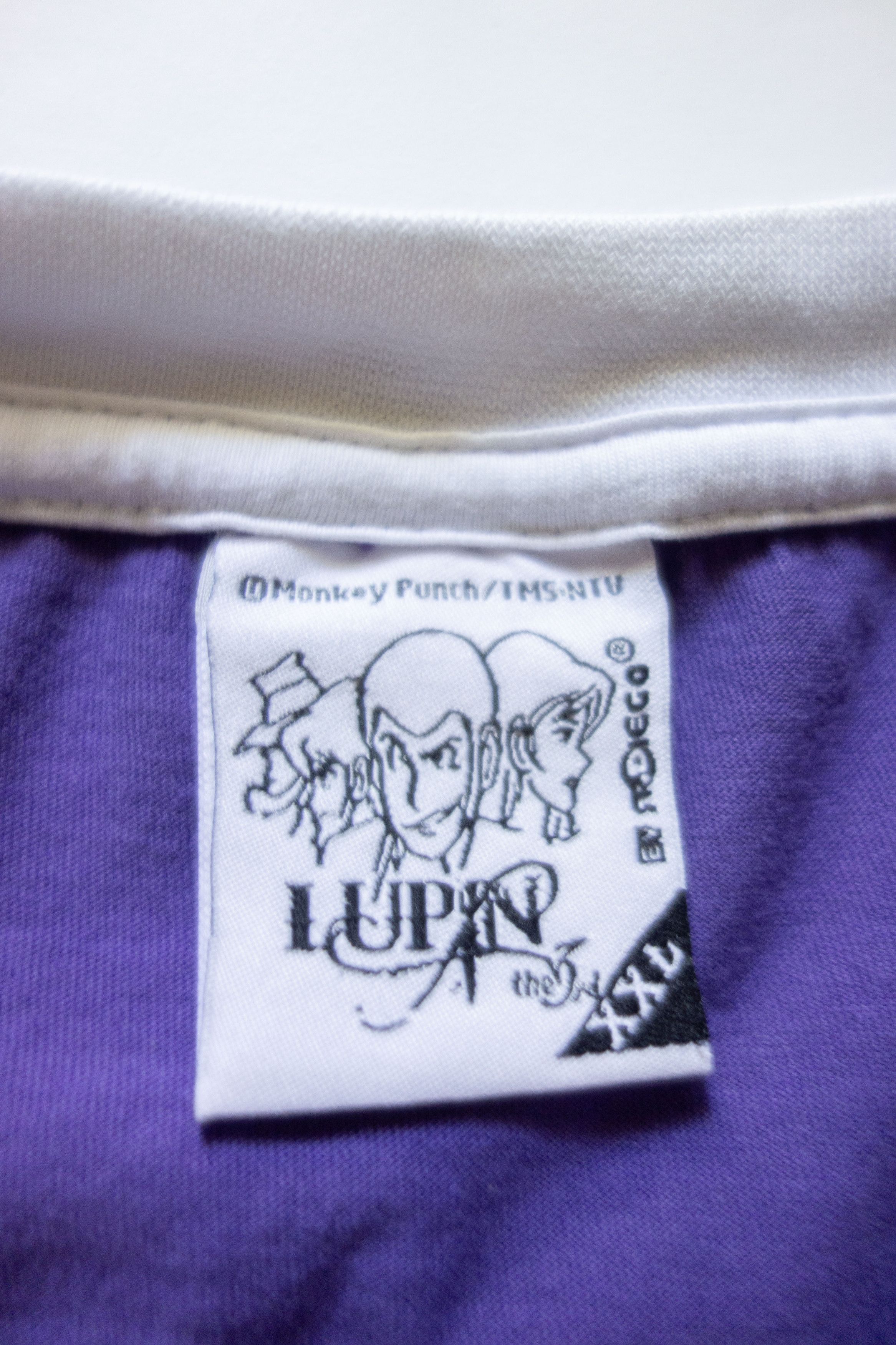 Anime Vintage Anime Lupin III The third St. Diego Jersey T-Shirt Size US XXL / EU 58 / 5 - 3 Thumbnail