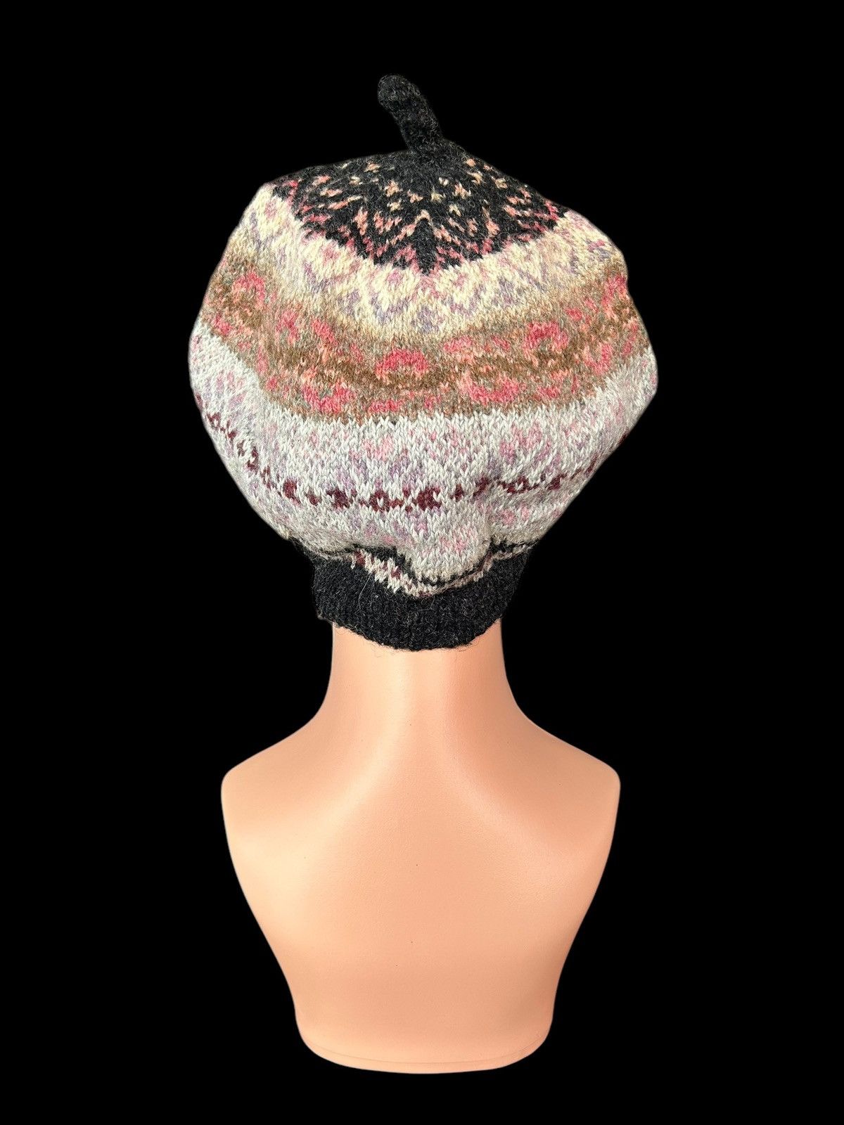 Japanese Brand × Kapital × Vintage Crochet Knitted Handmade Beanie Hats Size ONE SIZE - 5 Thumbnail
