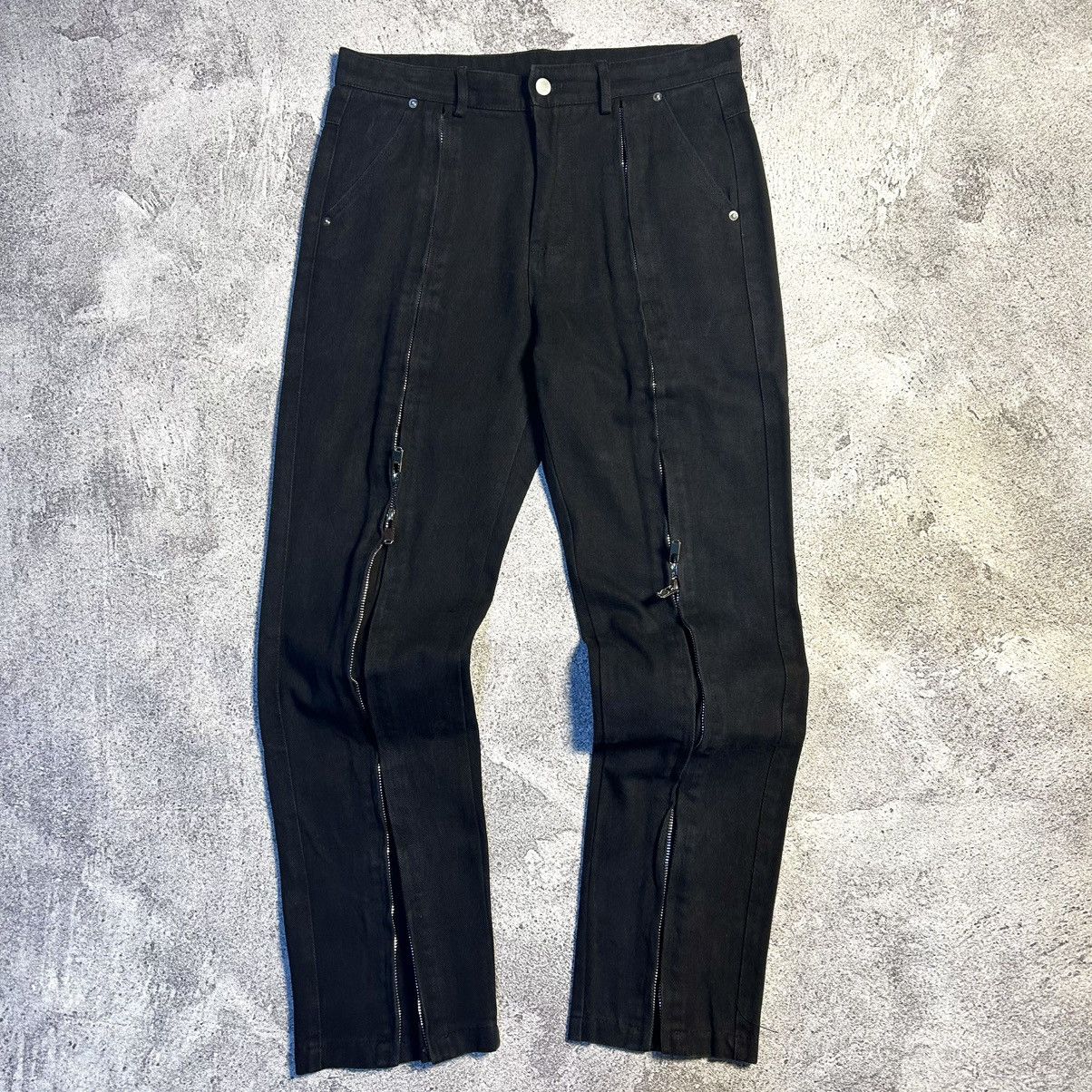 Japanese Brand Vintage Bajra Zipper Pants Size US 31 - 1 Thumbnail