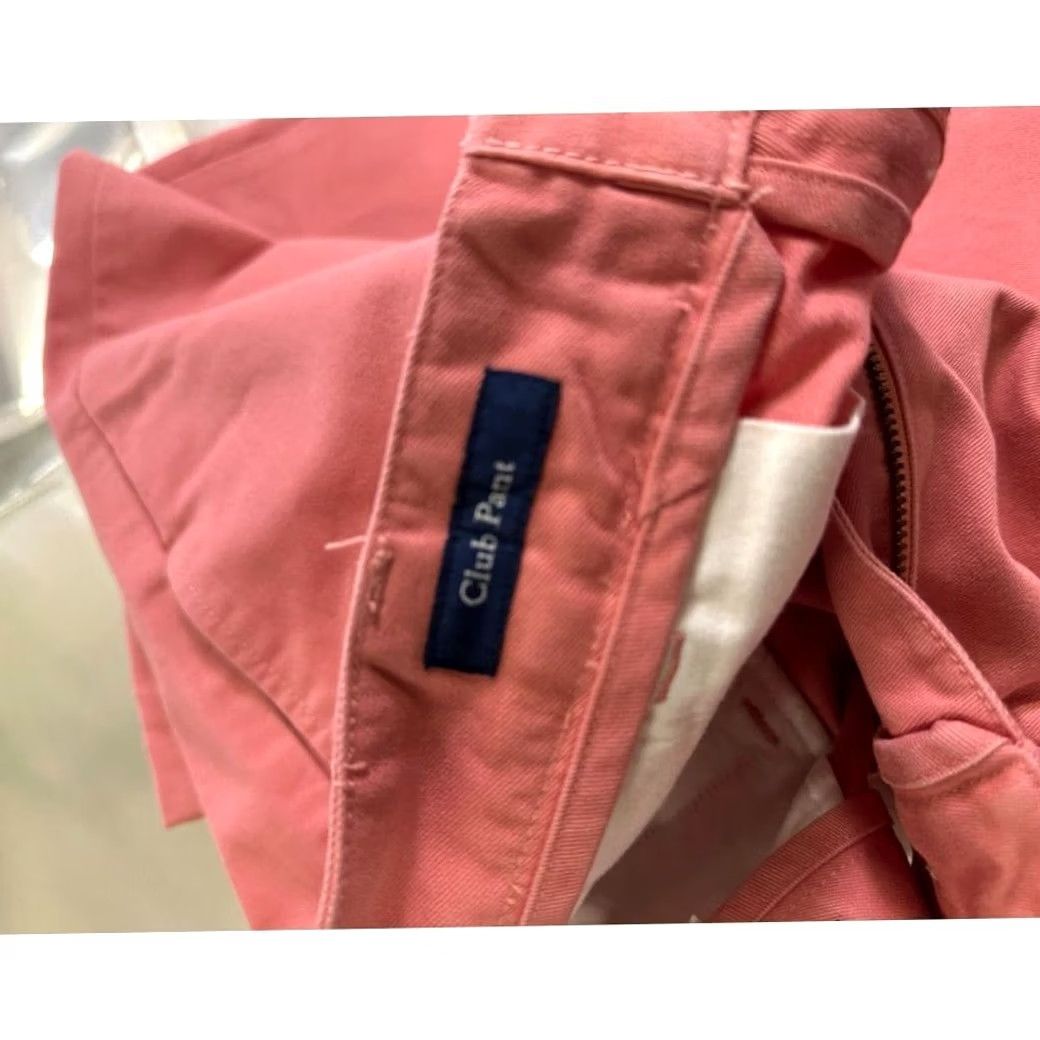 Vineyard Vines Vineyard Vines Pants Mens 35X30 Pink Khaki Chino Cotton Pockets Outdoors Size US 35 - 5 Thumbnail