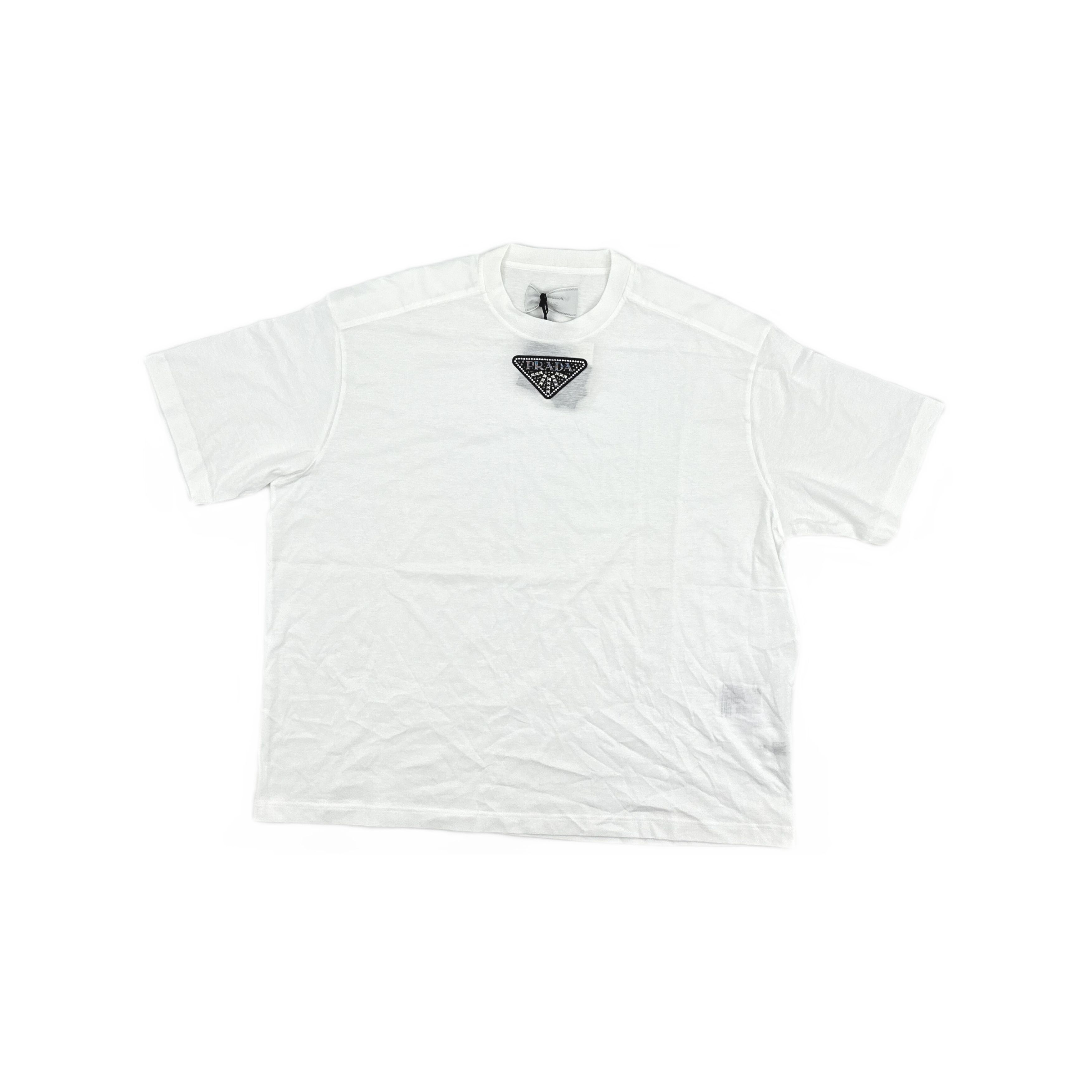Prada Prada Triangle Logo T-Shirt Size M Size US M / EU 48-50 / 2 - 1 Thumbnail
