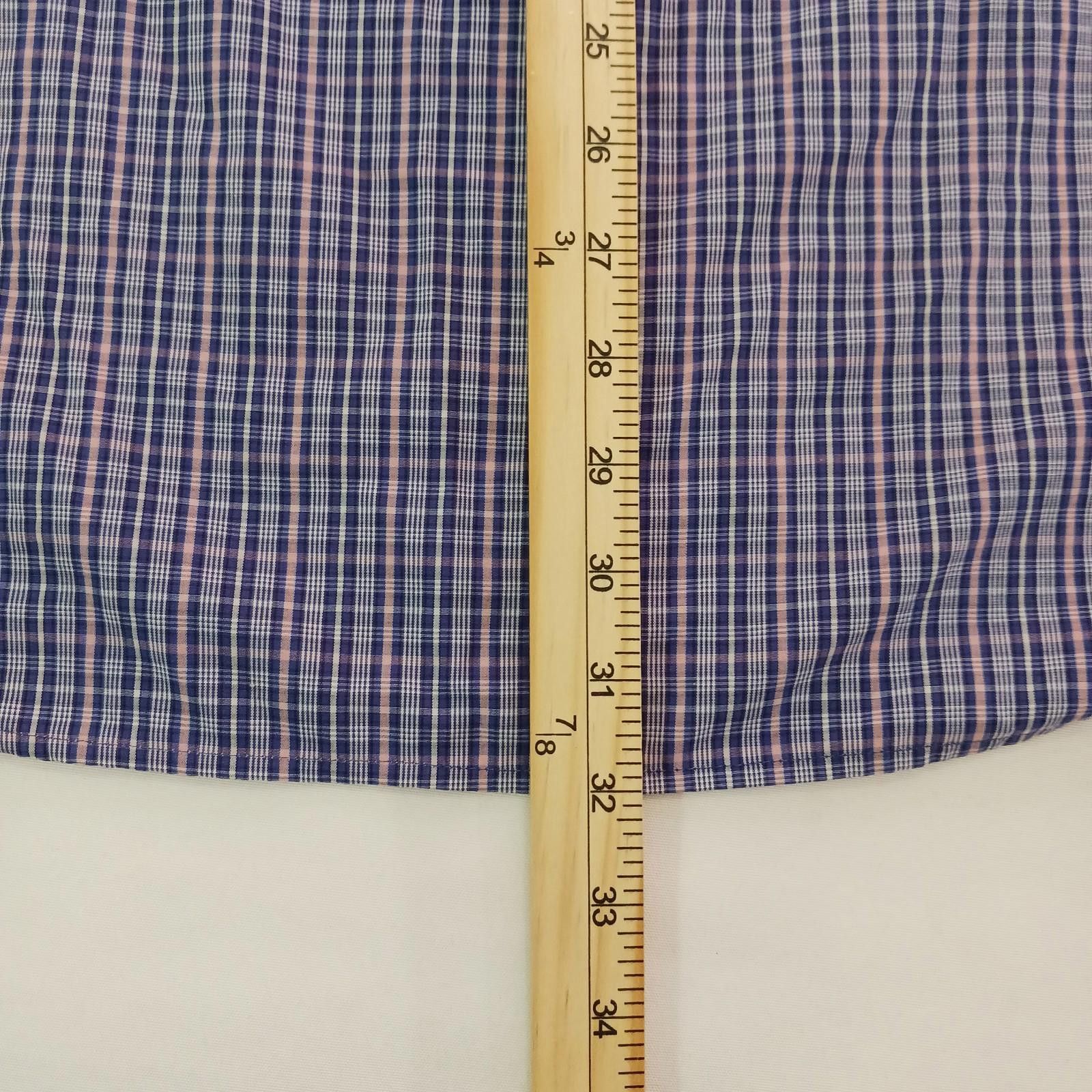 Banana Republic Banana Republic Classic Fit Men's Multicolor Plaid Shirt XL Size US XL / EU 56 / 4 - 6 Thumbnail