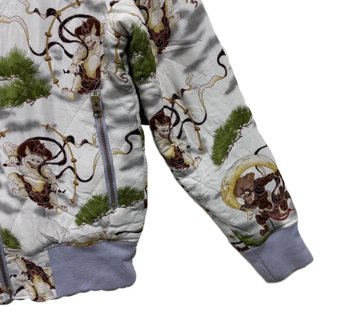 Japanese Brand Oniwa Soto 2004 Silk Sukajan Jacket Size US L / EU 52-54 / 3 - 9 Thumbnail