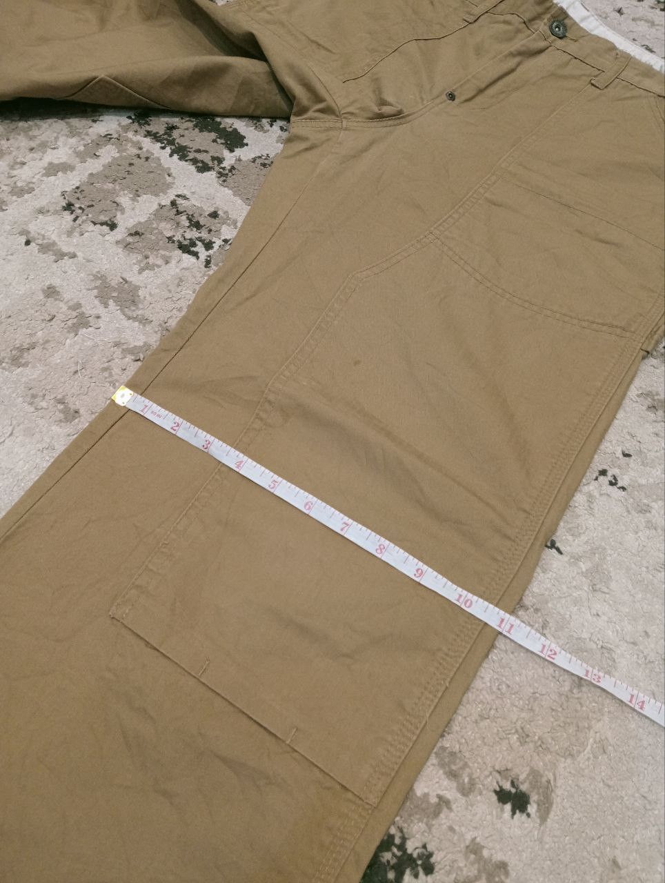Japanese Brand JAPANESE SURPLUS SEMINARY JAPAN DOUBLE KNEE CARPENTER PANTS Size US 34 / EU 50 - 15 Thumbnail