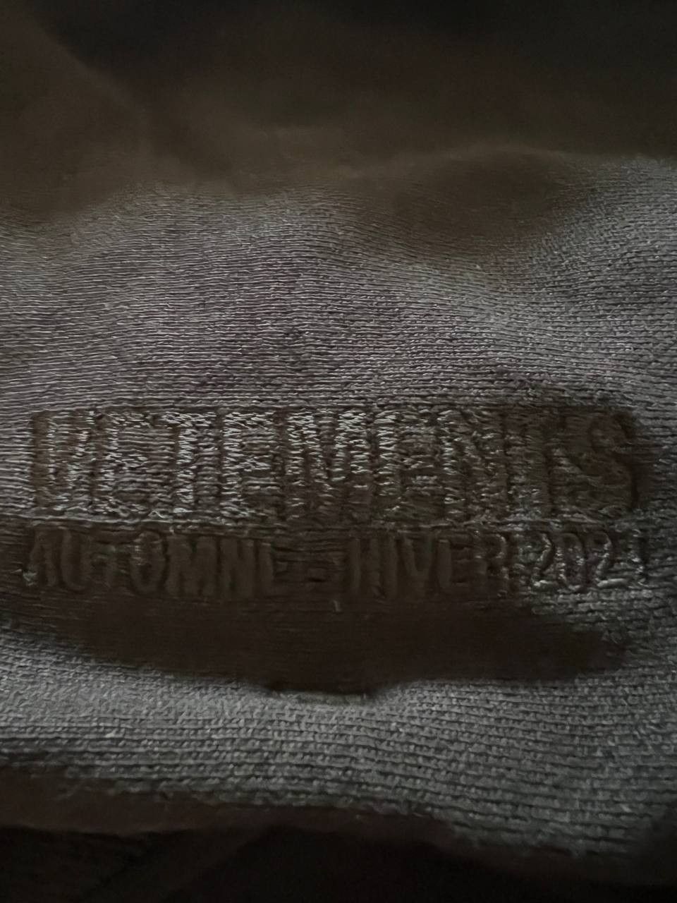Vetements Vetements Embroided Blackout Hoodie Size US S / EU 44-46 / 1 - 3 Thumbnail