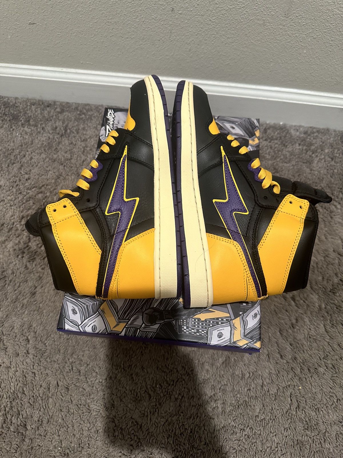 Other Air Kiy Omi Los Angeles Lakers sneakers Size US 9 / EU 42 - 6 Thumbnail