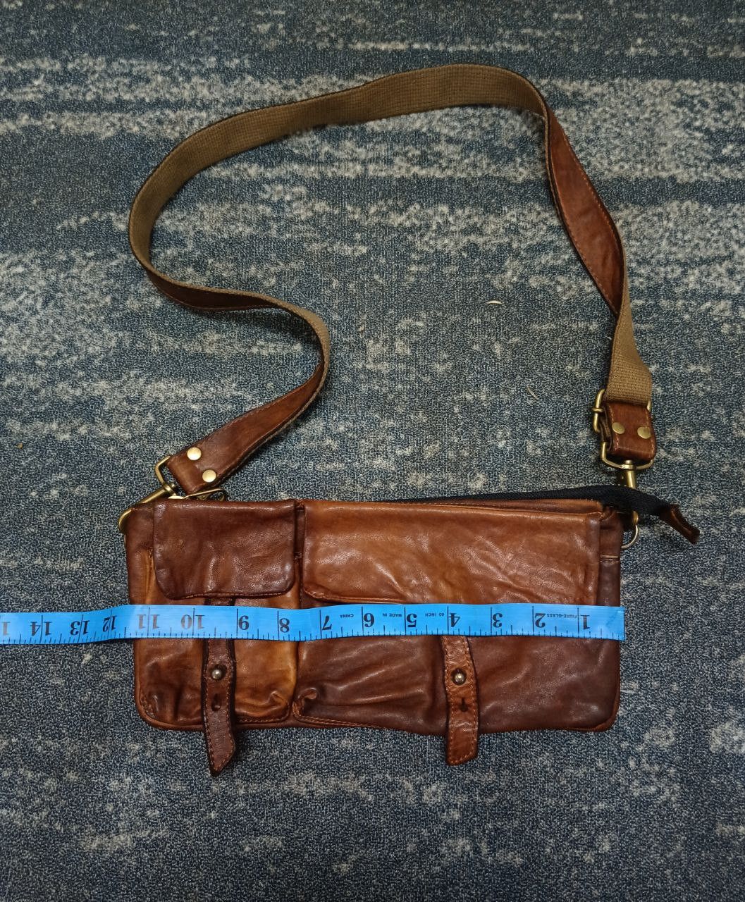 Creed SiCK🔥PATINA LEATHER CREED SLING/CROSSBODY Size ONE SIZE - 2 Thumbnail