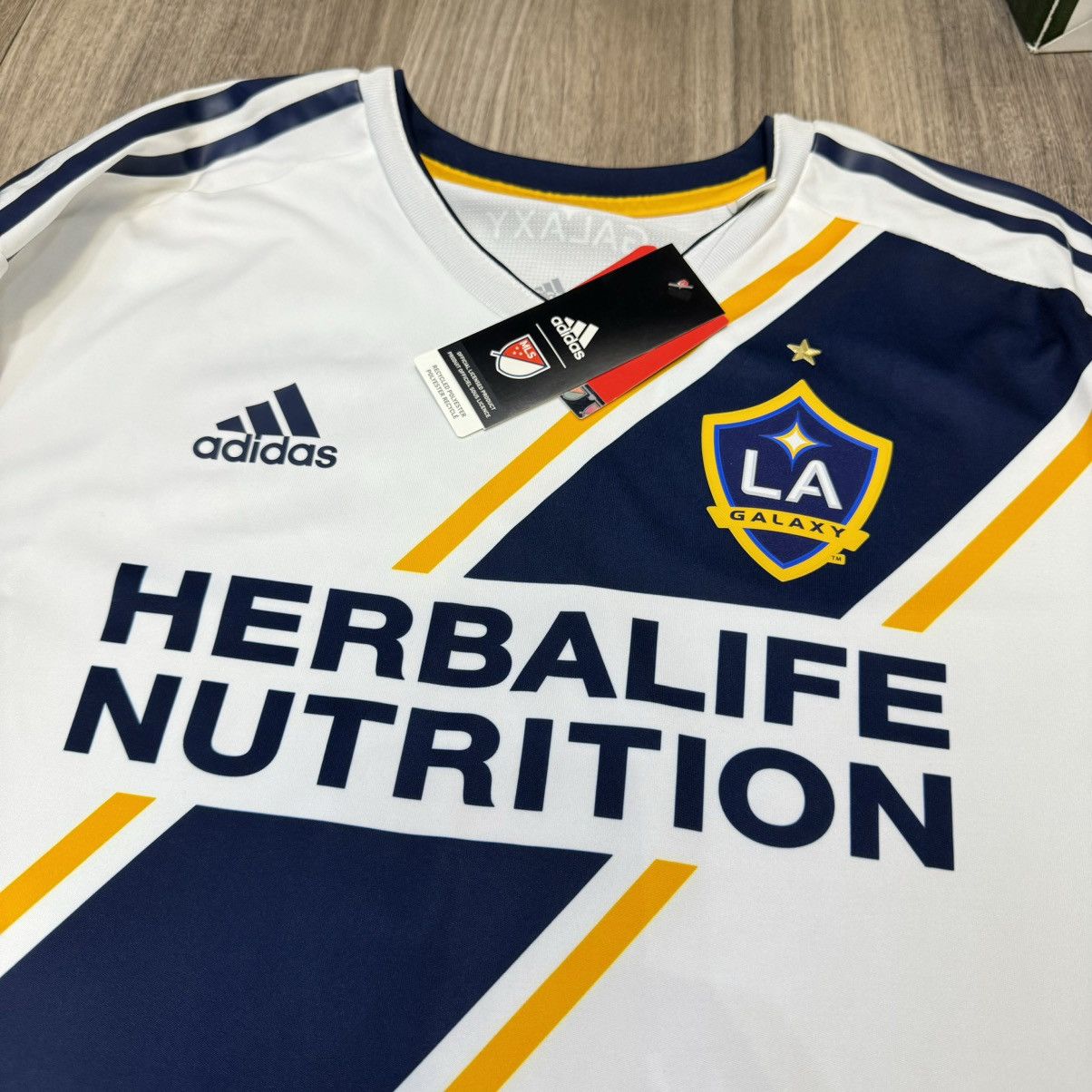 Adidas × Sports Specialties LA Galaxy 18/19 player issue home shirt #9 Ibrahimovic(Bnwt) Size US L / EU 52-54 / 3 - 3 Thumbnail
