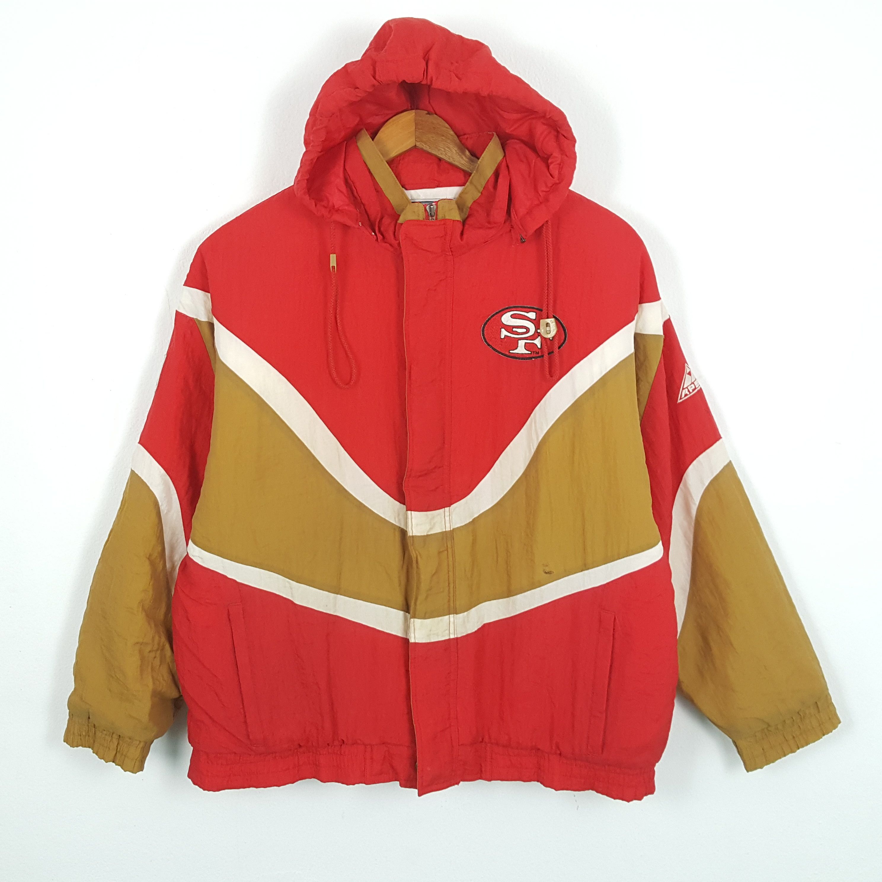 NFL × Vintage Vintage SAN FRANCISCO 49ERS American NFL Jacket Size US XXL / EU 58 / 5 - 3 Thumbnail