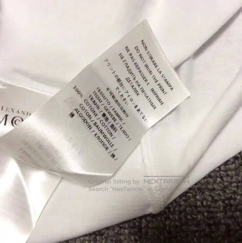 Alexander McQueen Alexander McQueen Summer White Cotton Short Sleeve T-shirt Size US M / EU 48-50 / 2 - 6 Thumbnail