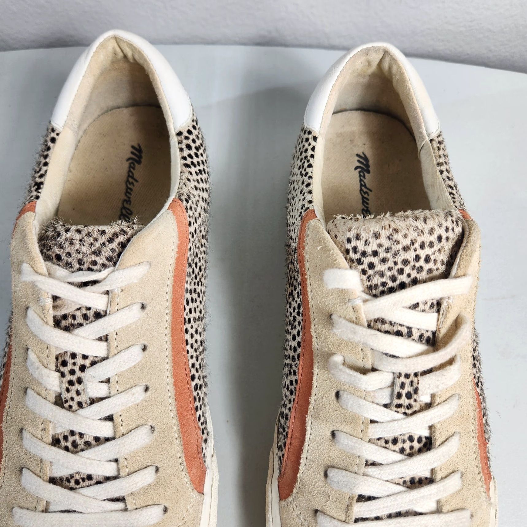 Madewell Madewell Sidewalk Sneakers in Spotted Calf Hair-Size 10 Size US 10 / IT 40 - 5 Thumbnail
