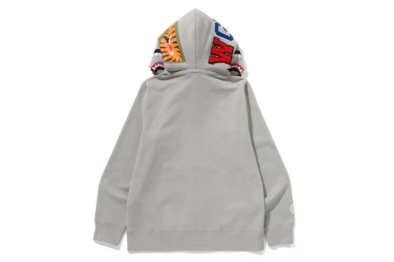Bape Bape Shark Zip Hoodie Size ONE SIZE - 4 Thumbnail