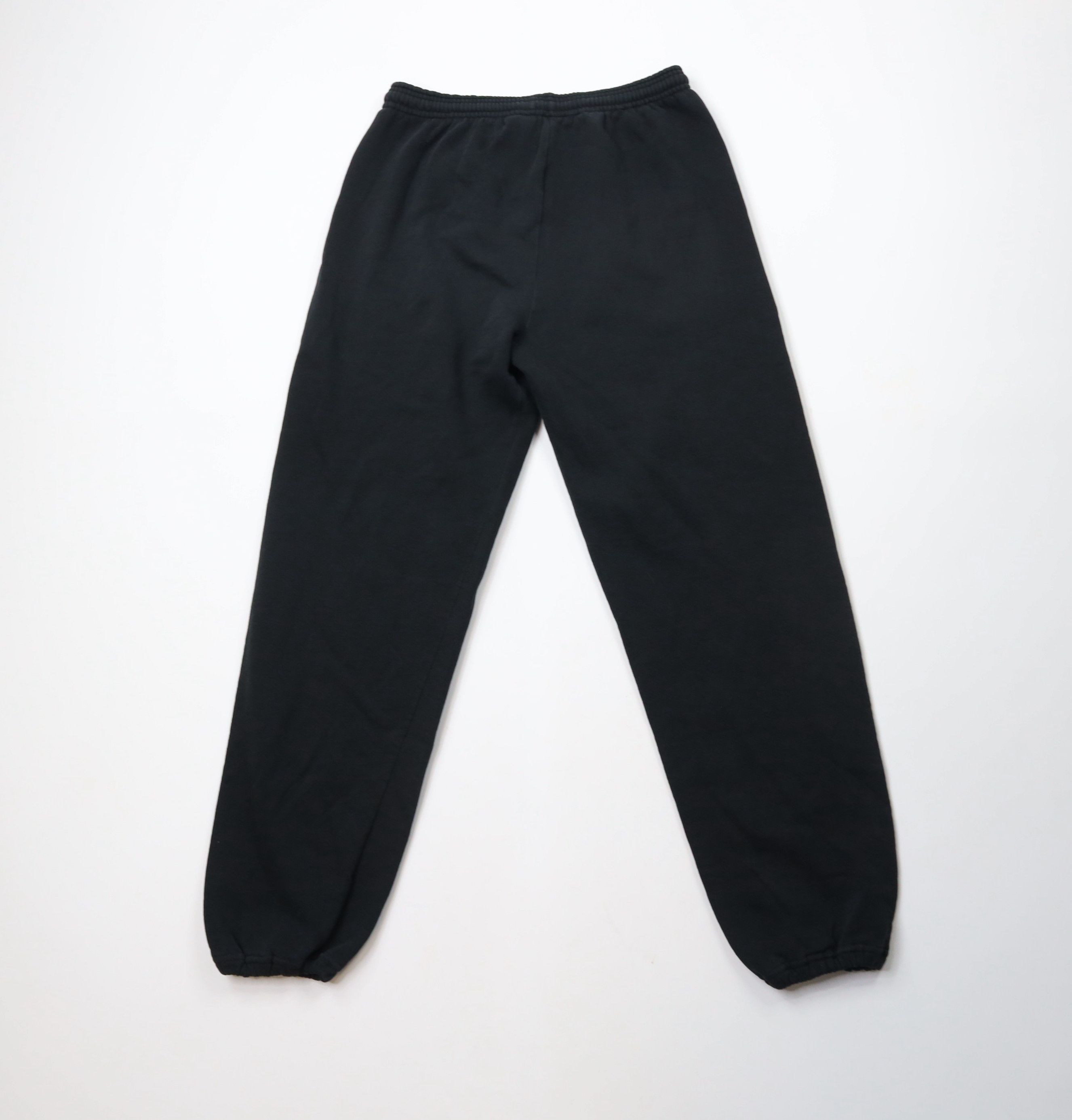 Vintage Vintage 90s Streetwear Blank Sweatpants Joggers Black USA Size US 36 / EU 52 - 9 Thumbnail
