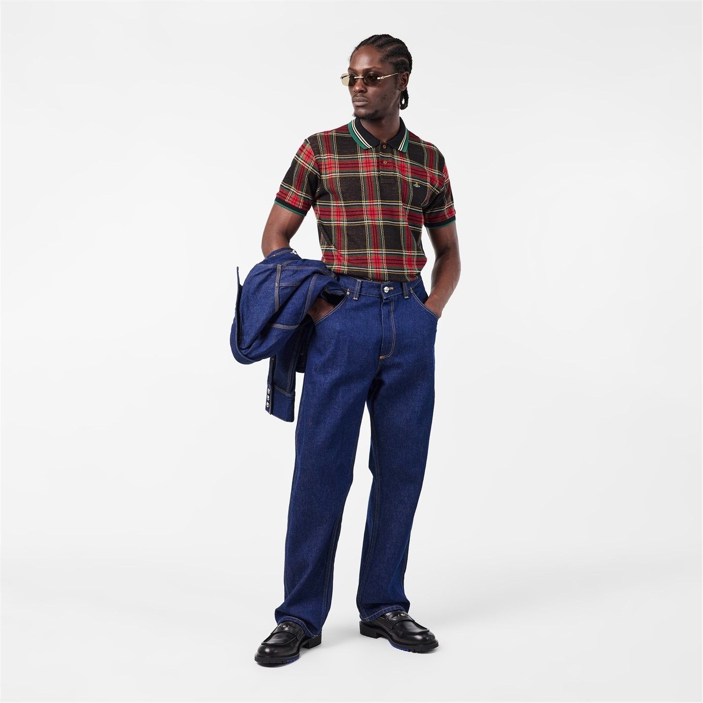 Vivienne Westwood o1g2r1mq0526 Short Sleeve Polo Shirt in Multicolor Size US XXL / EU 58 / 5 - 6 Thumbnail