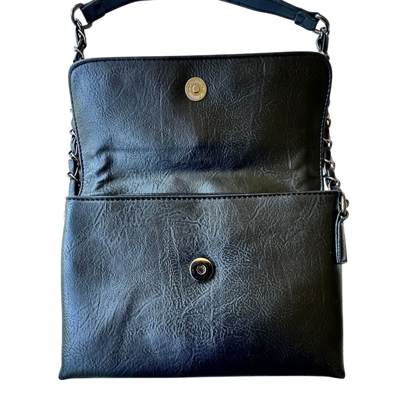 Other Sam Hadley Shoulder Bag Black Vegan Leather Western Tooled S Size ONE SIZE - 11 Thumbnail