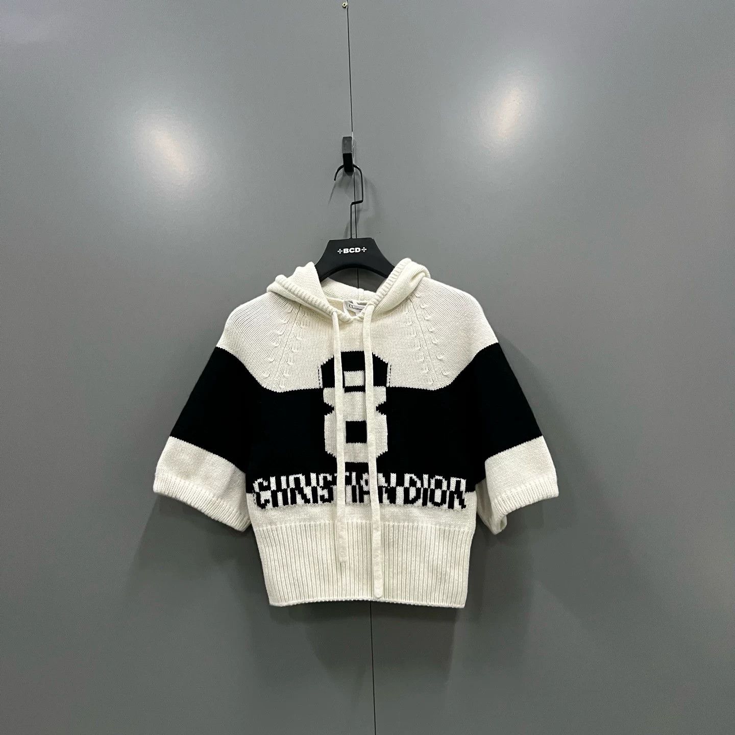 Dior Dior Colorblock Logo Cashmere Hoodie Size XS / US 0-2 / IT 36-38 - 1 Thumbnail