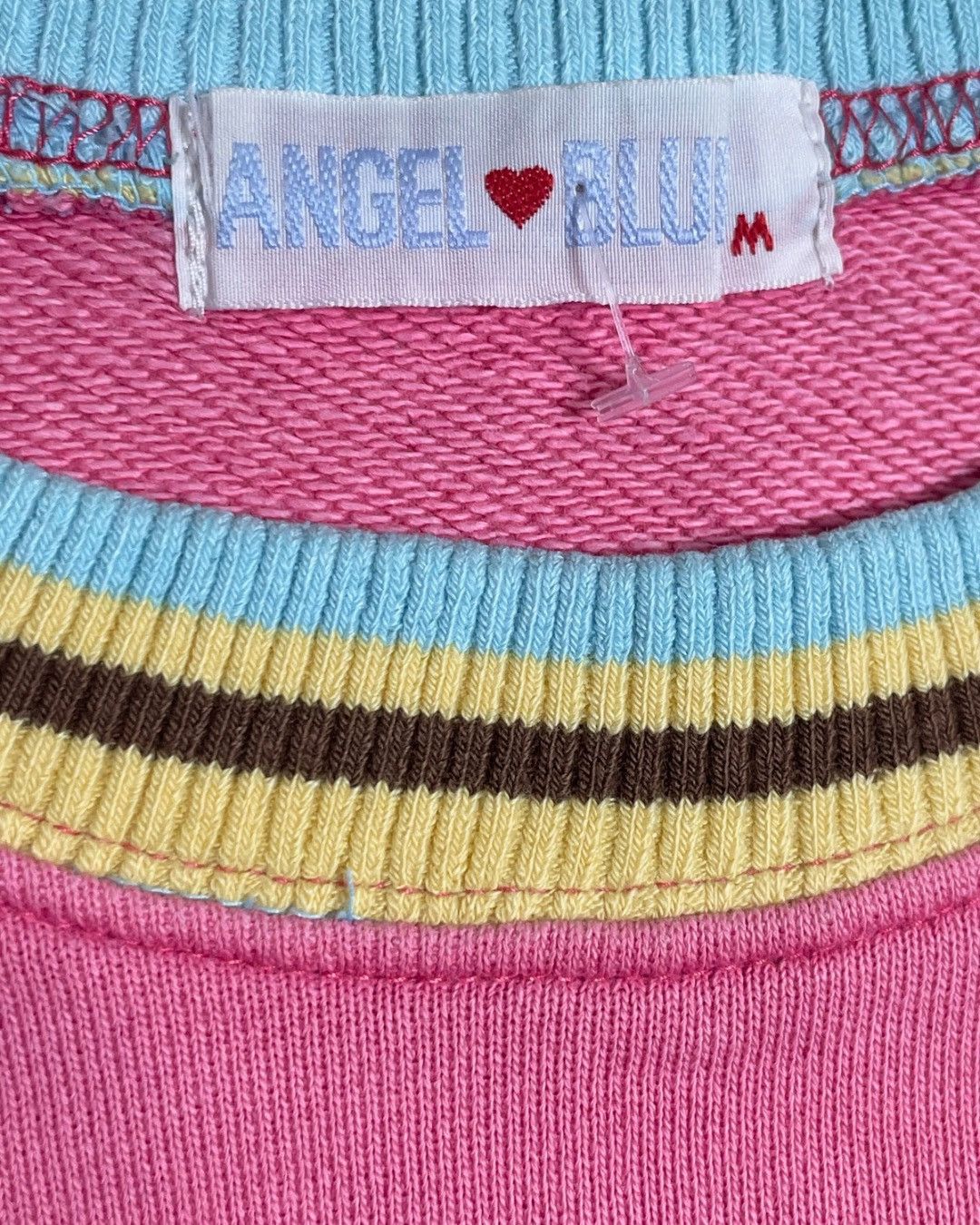 Angel Blue Vintage Angel Blue Hug Me Bear Pink Sweatshirt Size M / US 6-8 / IT 42-44 - 4 Thumbnail