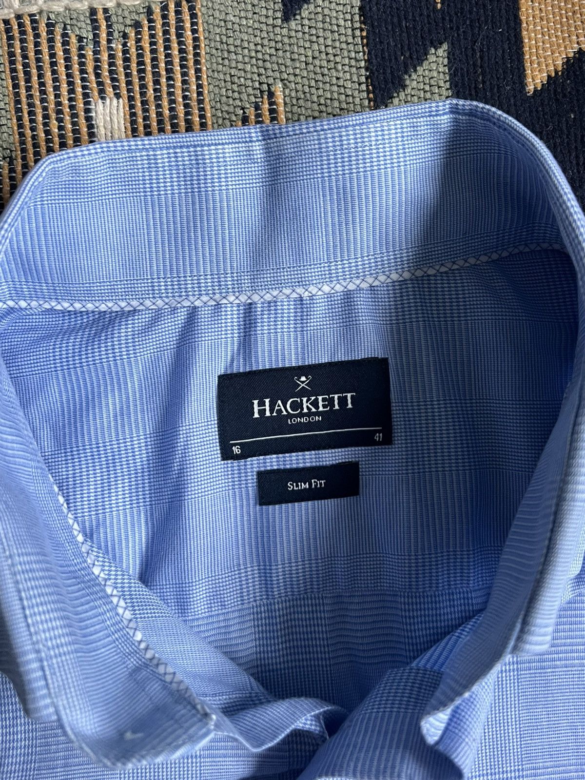 Hackett Hackett London Button Up Luxury Shirt Size US M / EU 48-50 / 2 - 6 Thumbnail