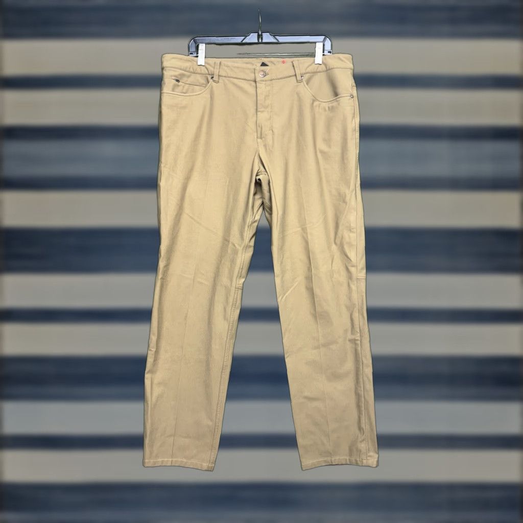 Vintage 7 Diamonds Slim Fit Chino Pants Mens 36 28 Brown Casual Preppy Size US 36 / EU 52 - 1 Thumbnail