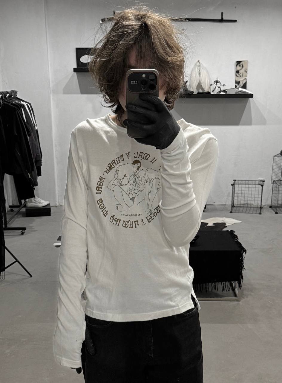 Japanese Brand Chaos Corporation Japanese Porn* Longsleeve Size US M / EU 48-50 / 2 - 3 Thumbnail
