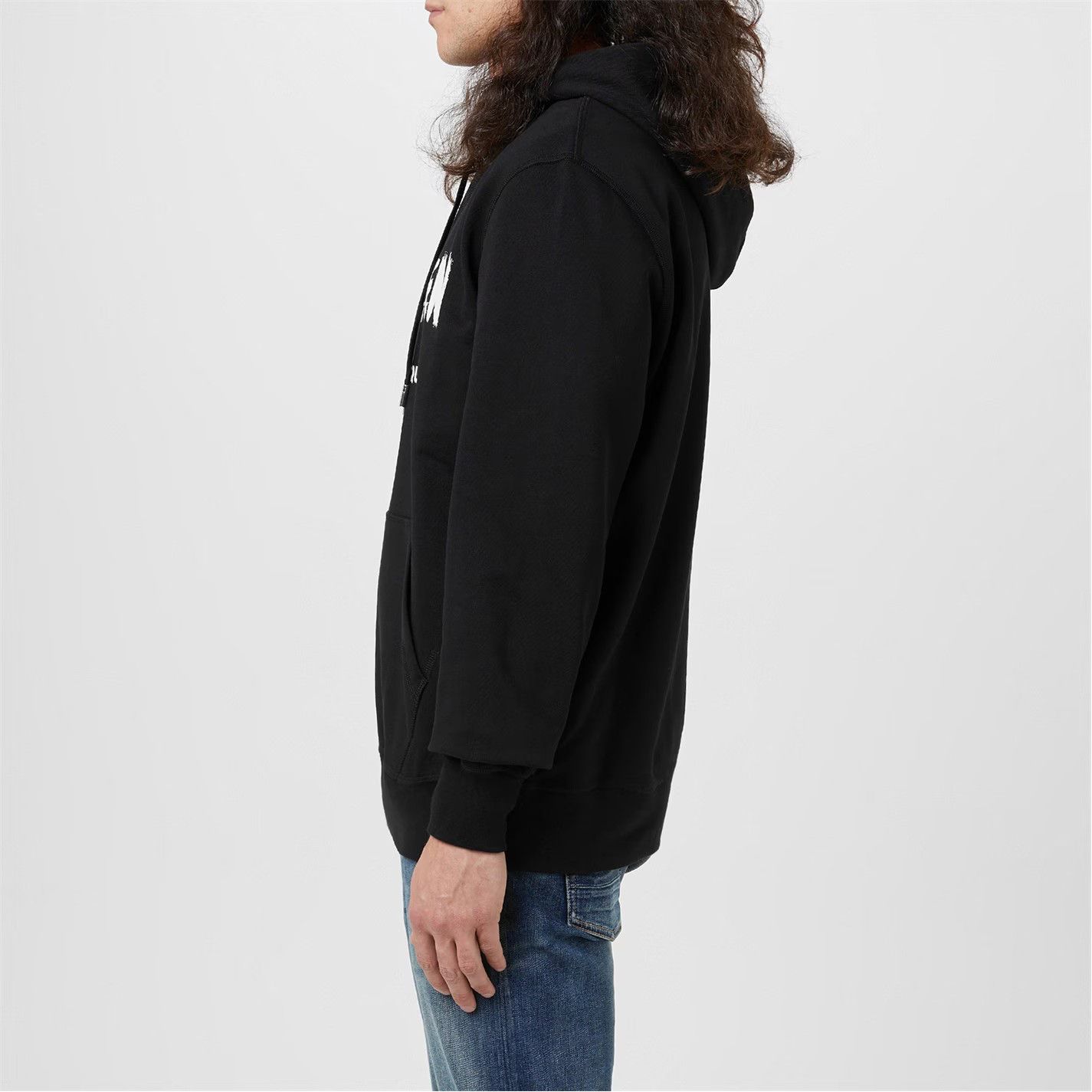 Alexander McQueen o1g2r1mq0326 Graffiti Logo Hoodie in Black Size US XXL / EU 58 / 5 - 3 Thumbnail