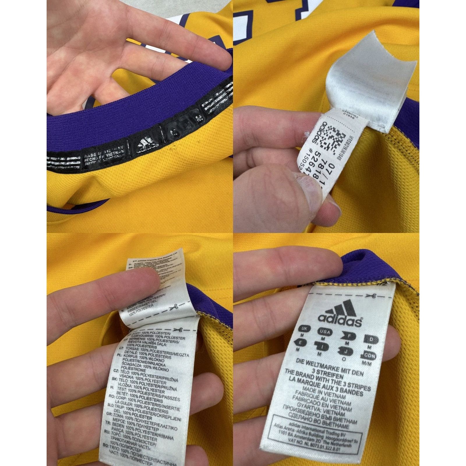 Adidas Adidas Los Angeles Lakers Kobe Bryant Jersey M Size US M / EU 48-50 / 2 - 2 Thumbnail