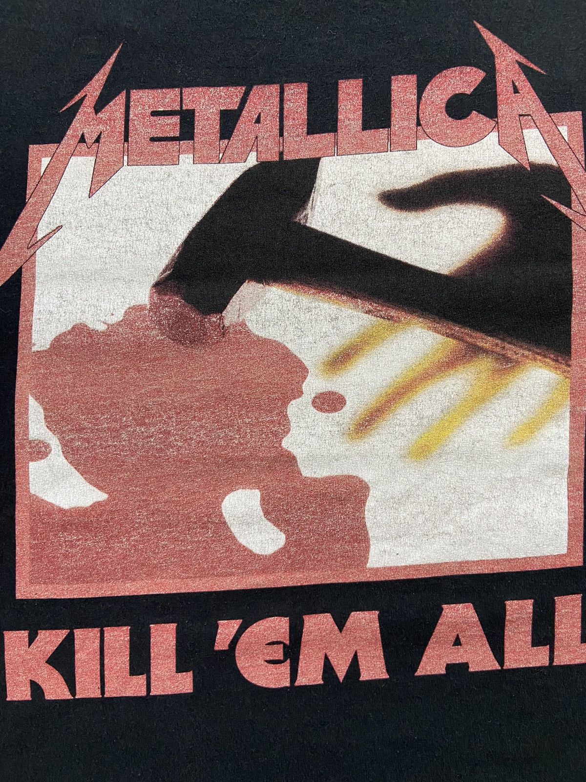 Band Tees Vintage Metallica Kill 'em All Reprint Tee Shirt Size US L / EU 52-54 / 3 - 2 Thumbnail