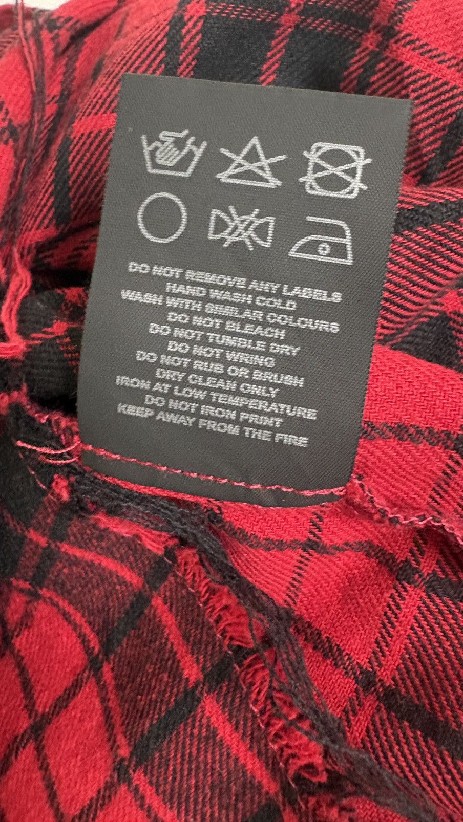 PROJECT G/R PROJECT G/R UPSIDE DOWN FLANNEL Size US XL / EU 56 / 4 - 5 Thumbnail