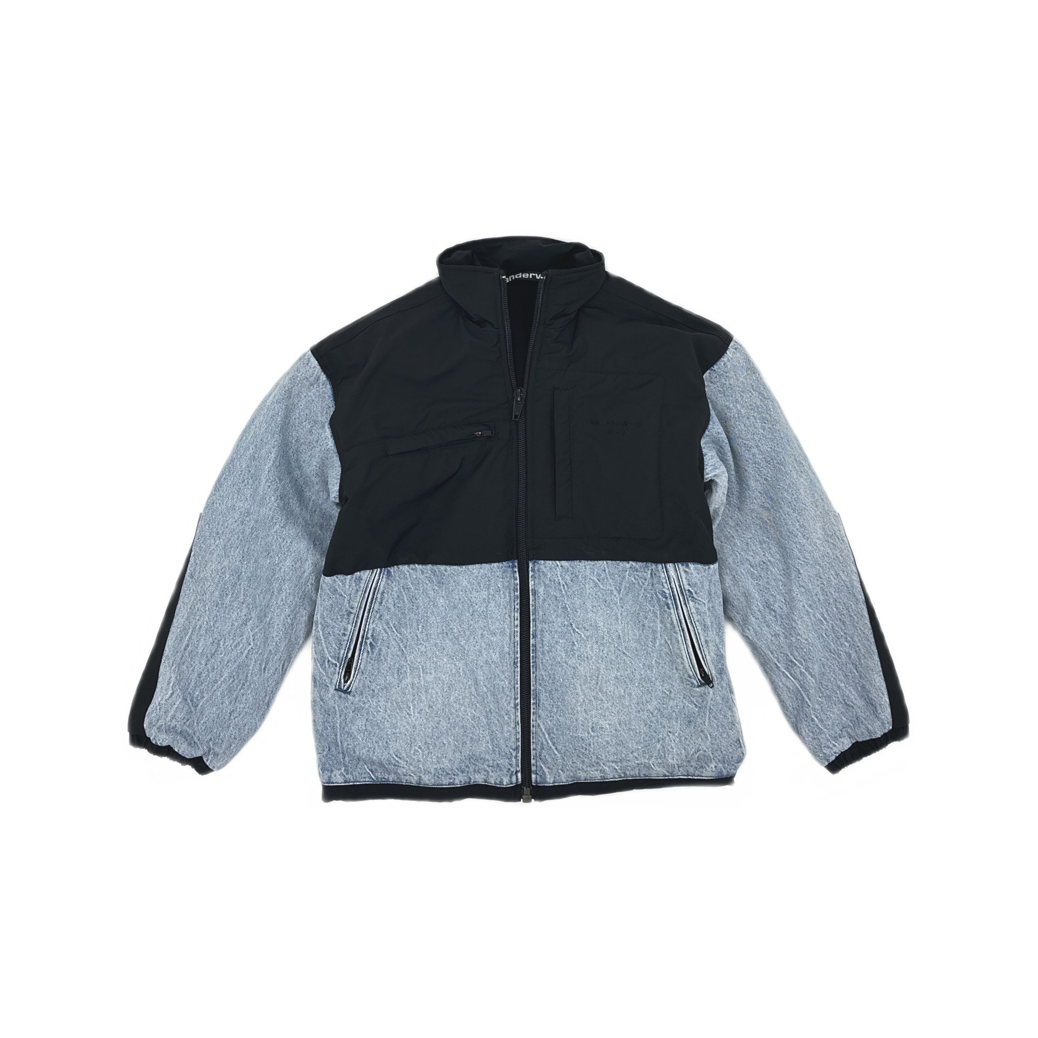 Alexander Wang Alexander Wang Colorblock Denim Jacket XXS Size XXS / US 00 / IT 34 - 1 Thumbnail