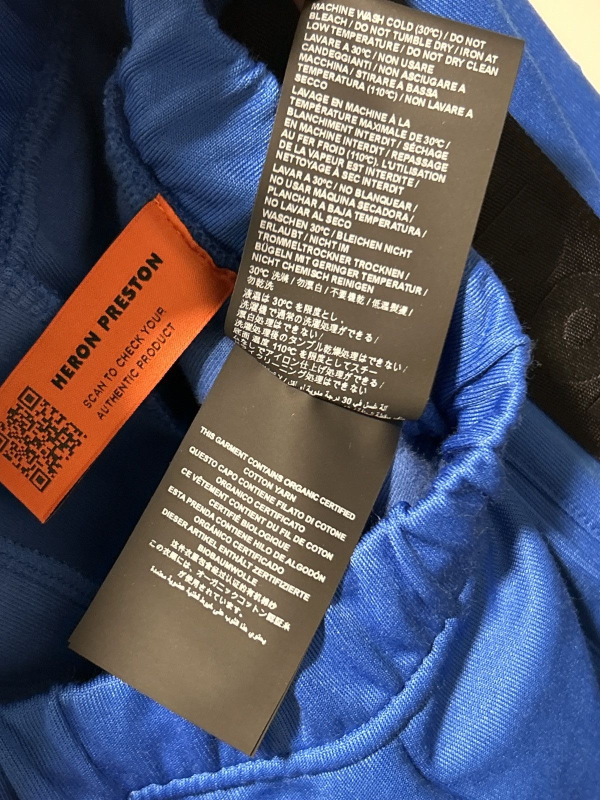 Heron Preston Heron Preston Blue Track Pants New Size US 30 / EU 46 - 13 Thumbnail