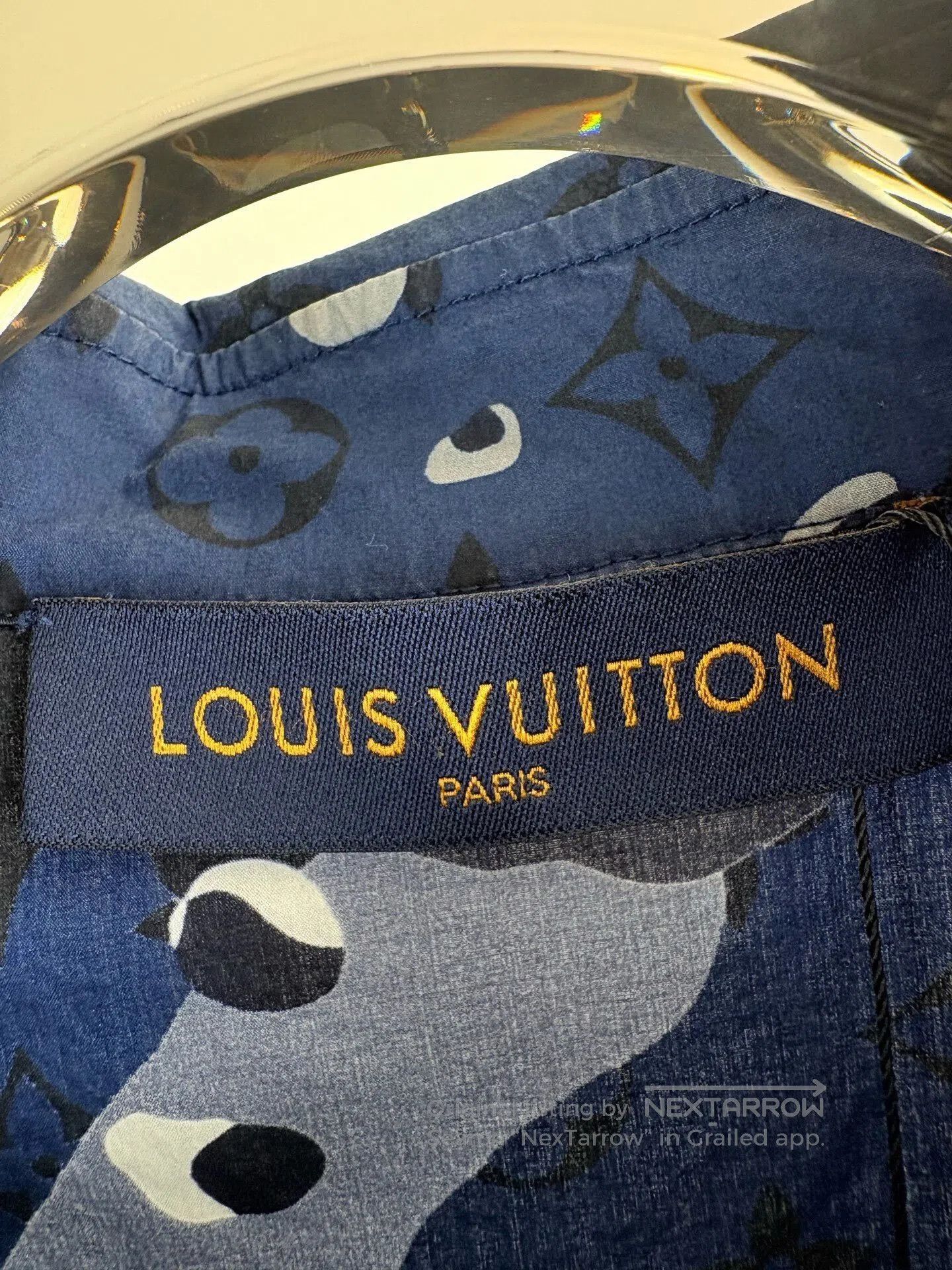 Louis Vuitton Louis Vuitton Blue Camo Monogram Long. Size US XXL / EU 58 / 5 - 4 Thumbnail