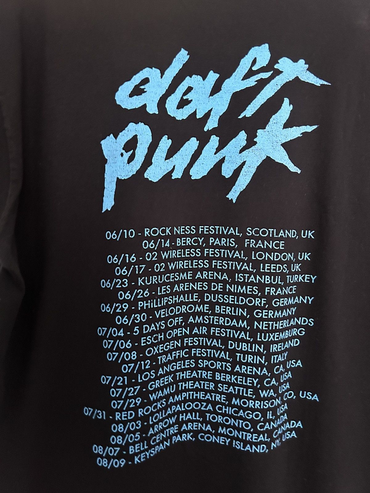 American Apparel × Band Tees Daft Punk Alive Tour Tee Size US M / EU 48-50 / 2 - 5 Thumbnail