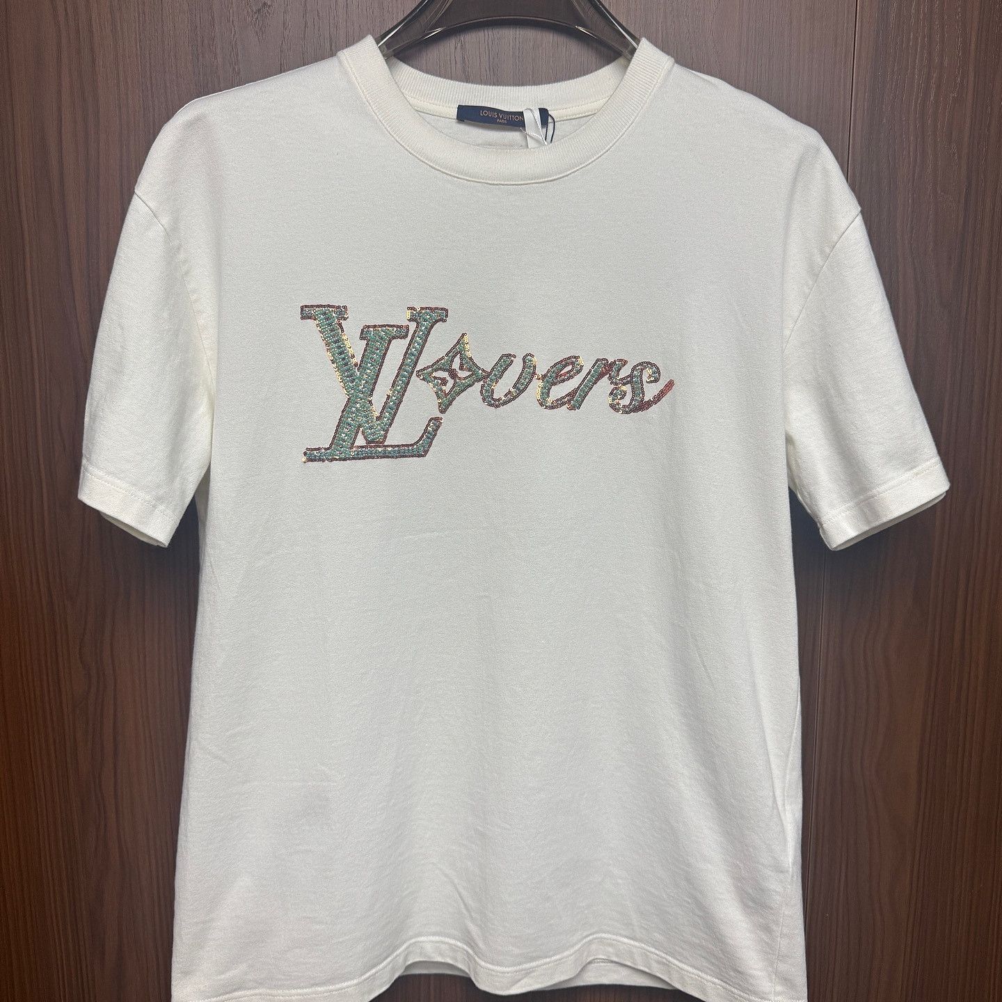Louis Vuitton Louis Vuitton Lovers Logo T-Shirt Size L Size US L / EU 52-54 / 3 - 1 Thumbnail