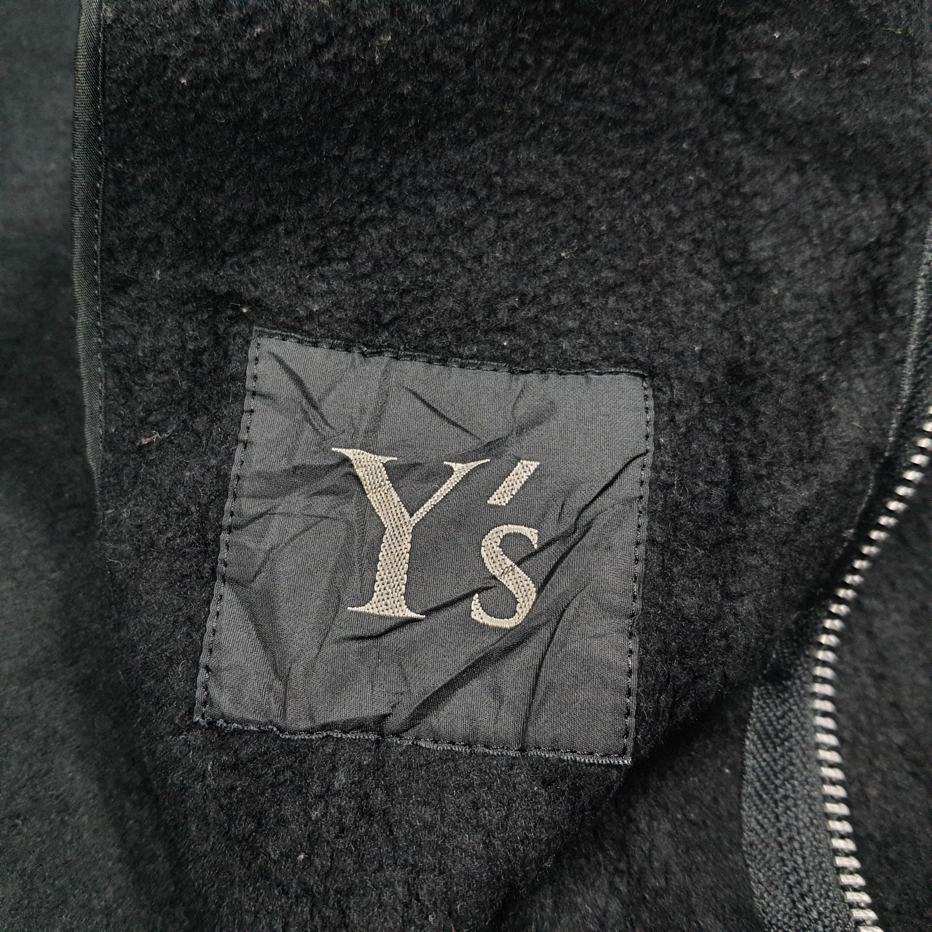 Y's Vintage Y's Yohji Yamamoto Fleece Jacket Overcoat C284N1 Size US XXL / EU 58 / 5 - 5 Thumbnail