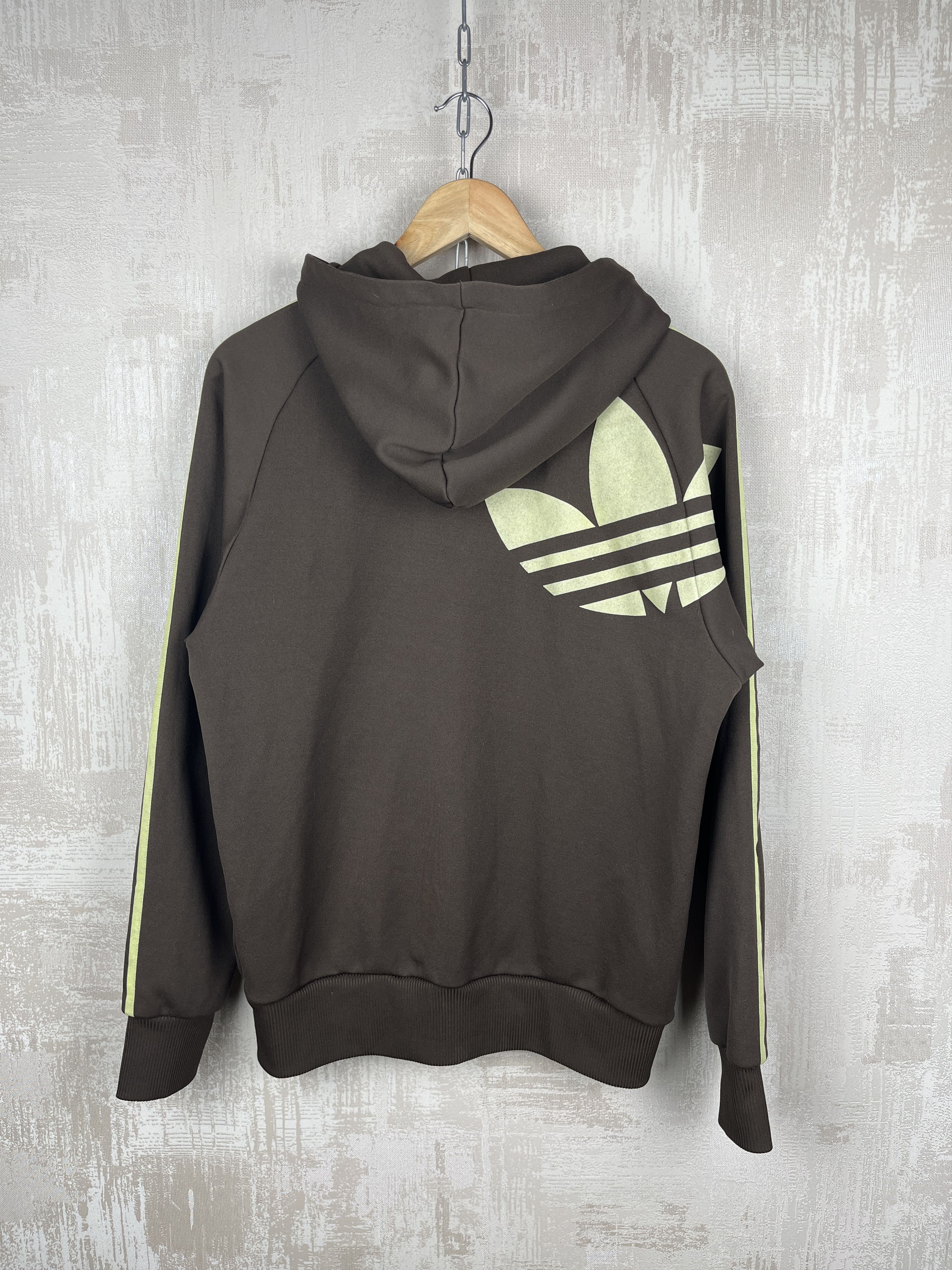 Adidas × Vintage 00's Adidas Originals Big Trefoil Vintage Zip Track Hoodie Size US M / EU 48-50 / 2 - 18 Thumbnail