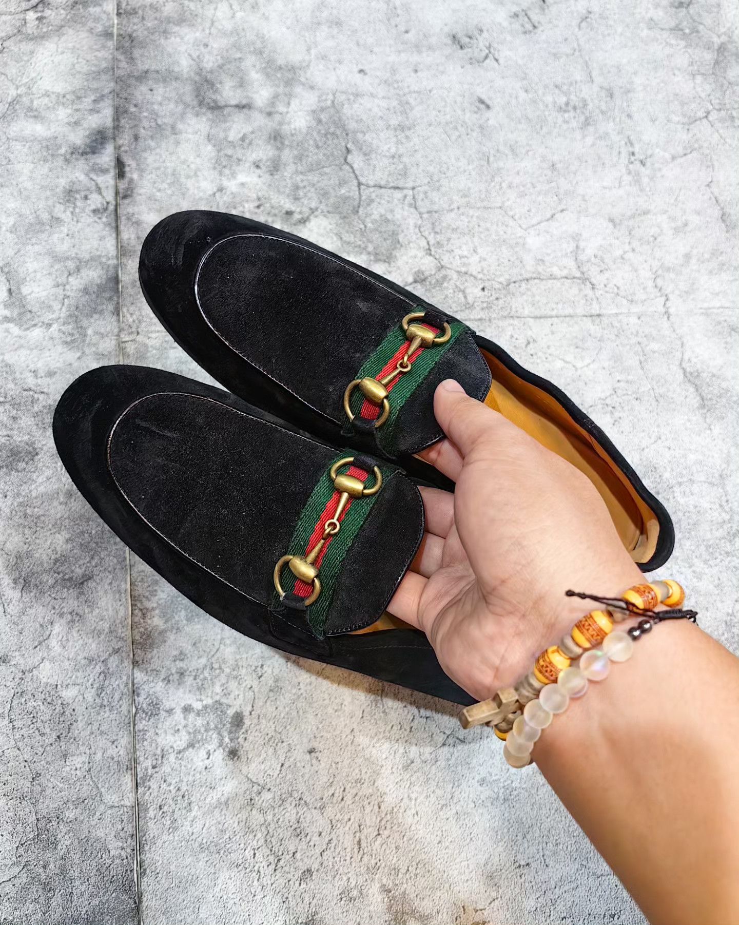 Gucci Gucci brixton suede loafers Size US 7 / EU 40 - 8 Thumbnail