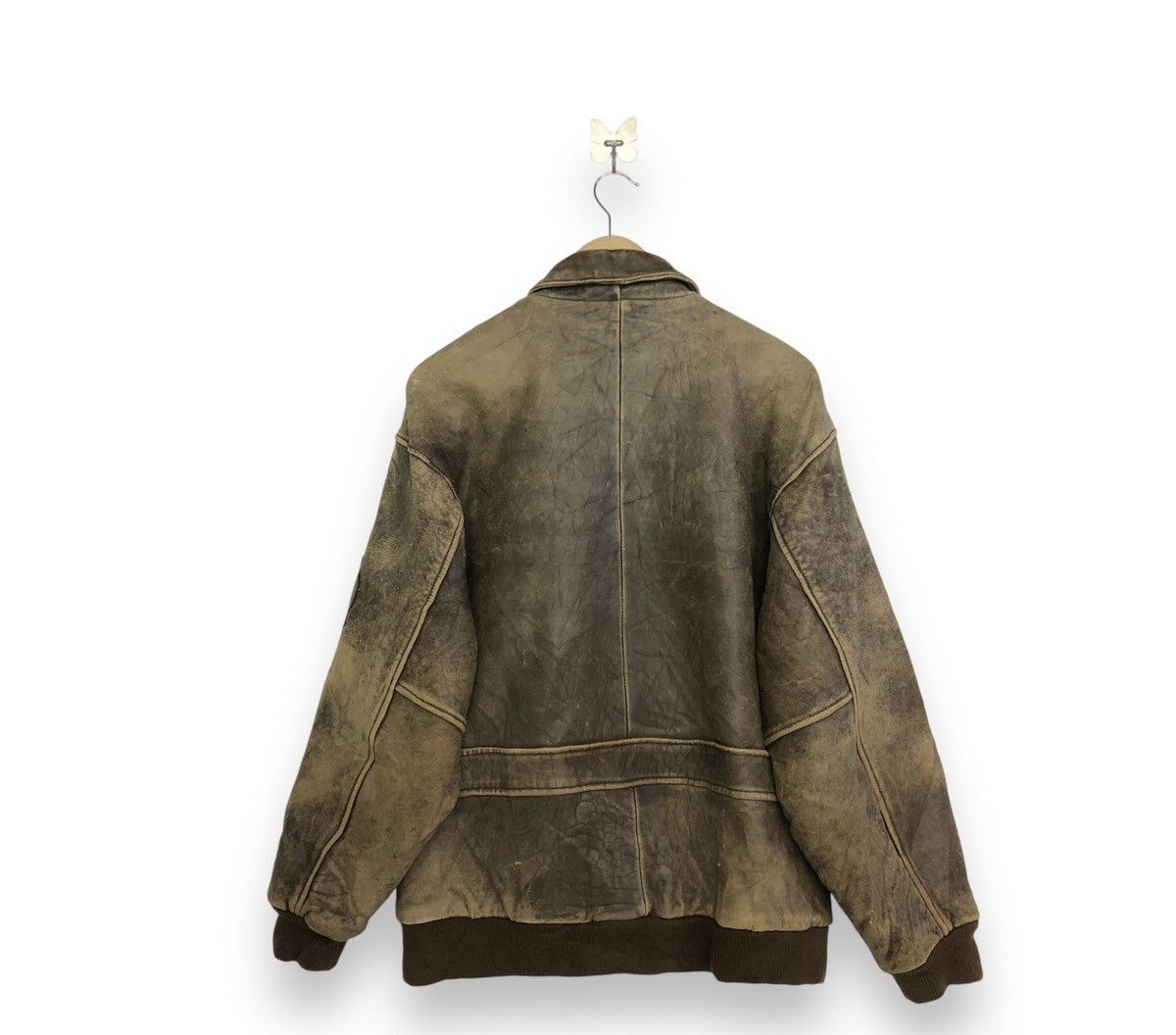 Japanese Brand SUB Urban Tokyo Leather Military Style Patches Jacket Size US L / EU 52-54 / 3 - 3 Thumbnail