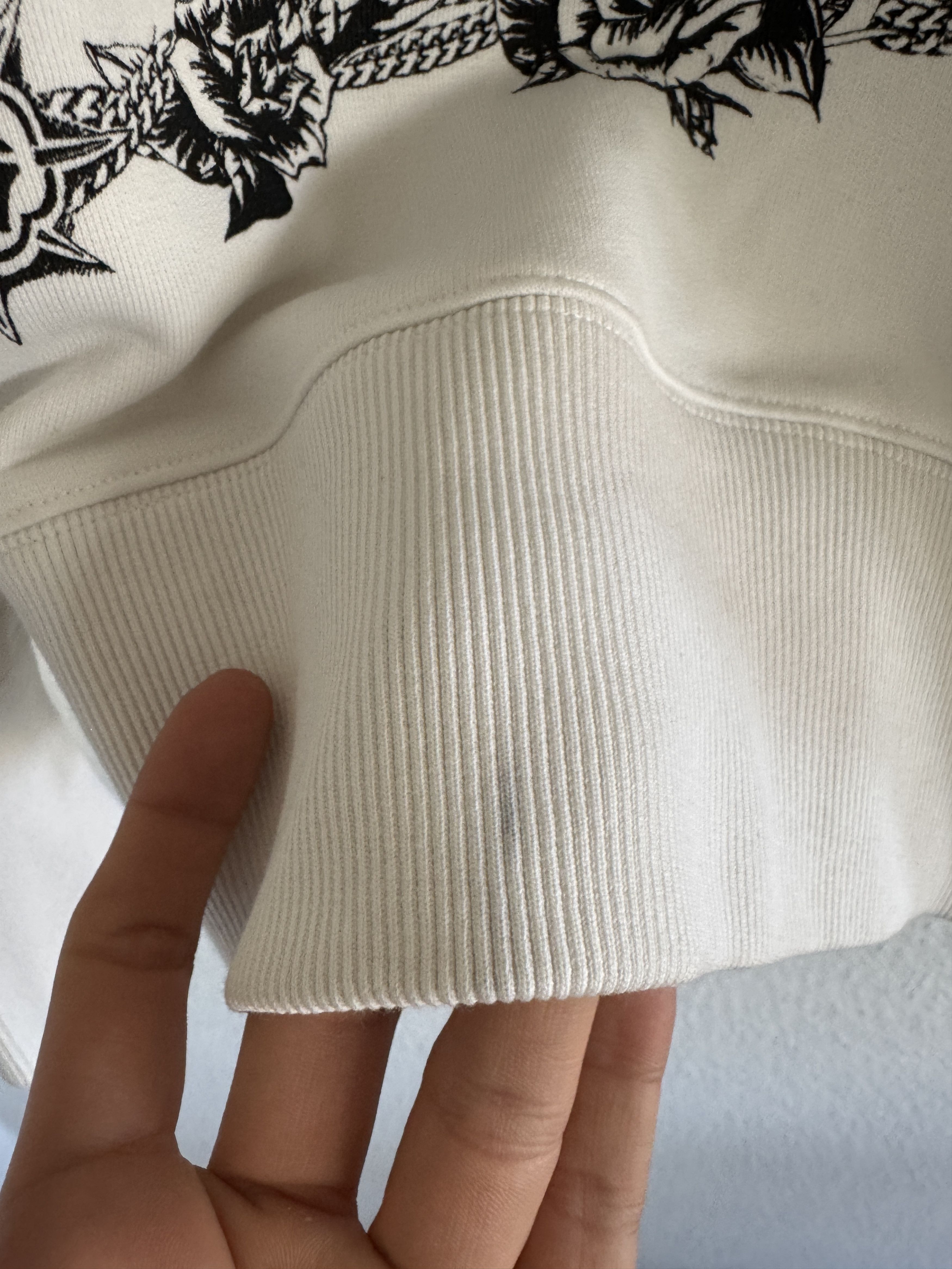 Givenchy Givenchy All Over Graphic Hoodie – White Size US S / EU 44-46 / 1 - 3 Thumbnail